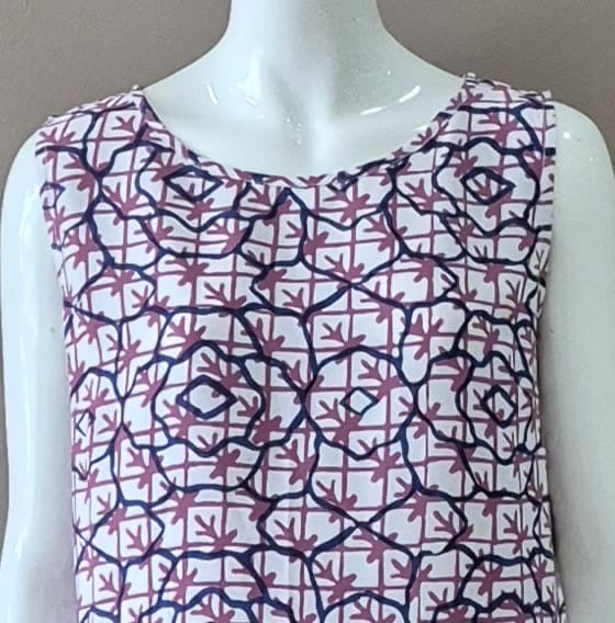 Spring Shift Midi Dress - S