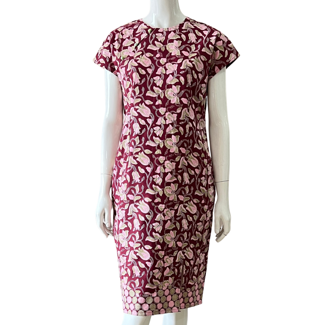 3 Button Slim Fit Dress - S