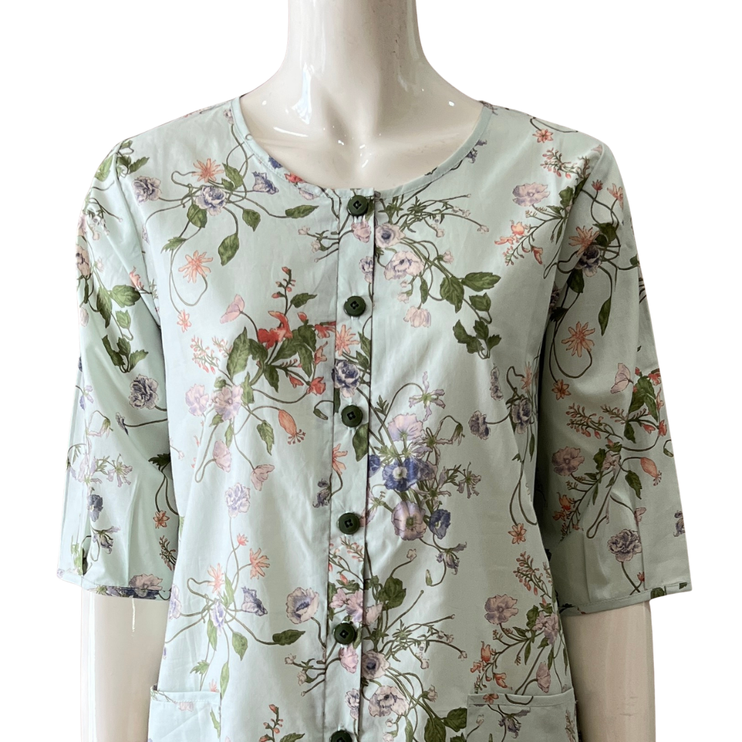 3/4 Sleeve Night Dress