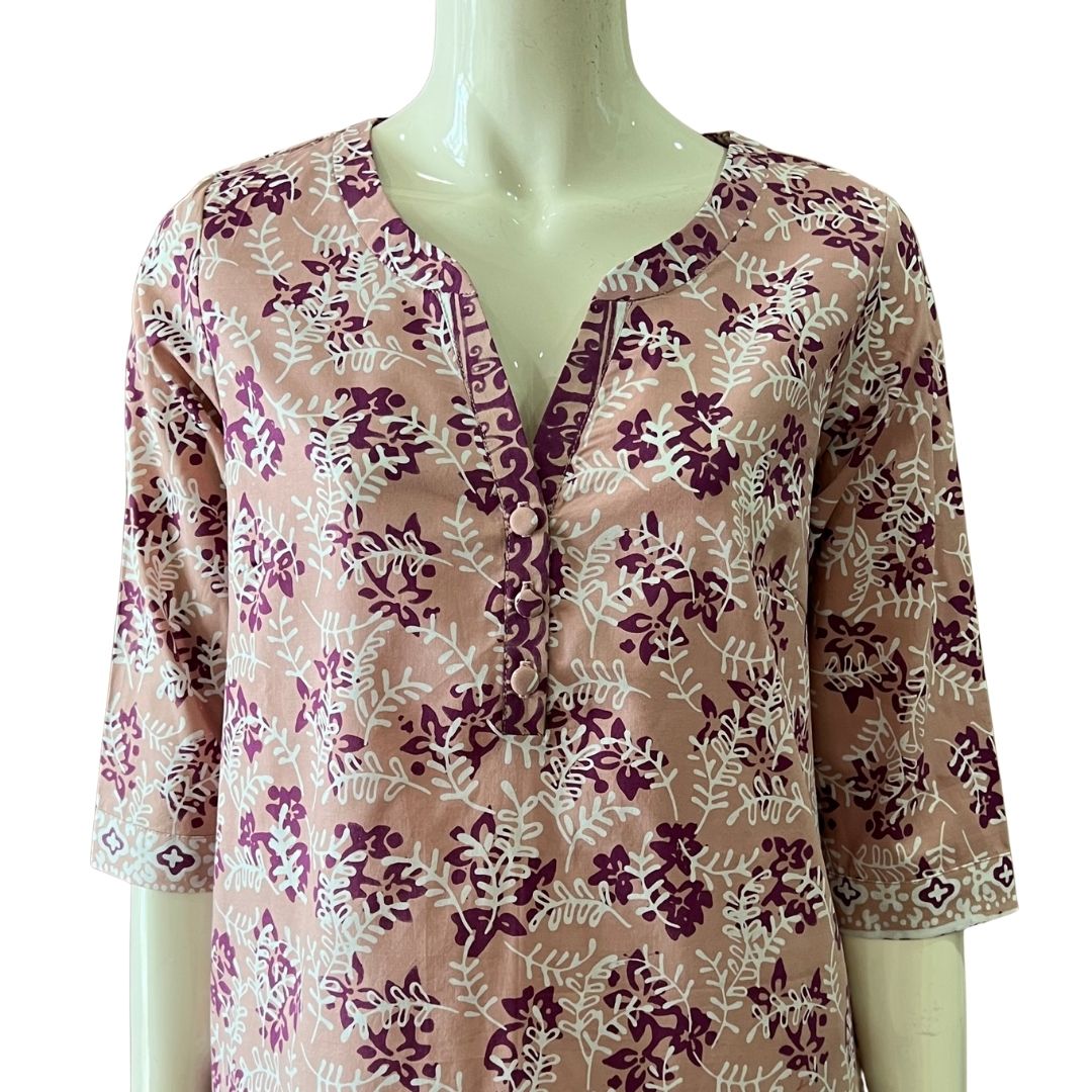 3/4 Sleeve V Neck dress - XS