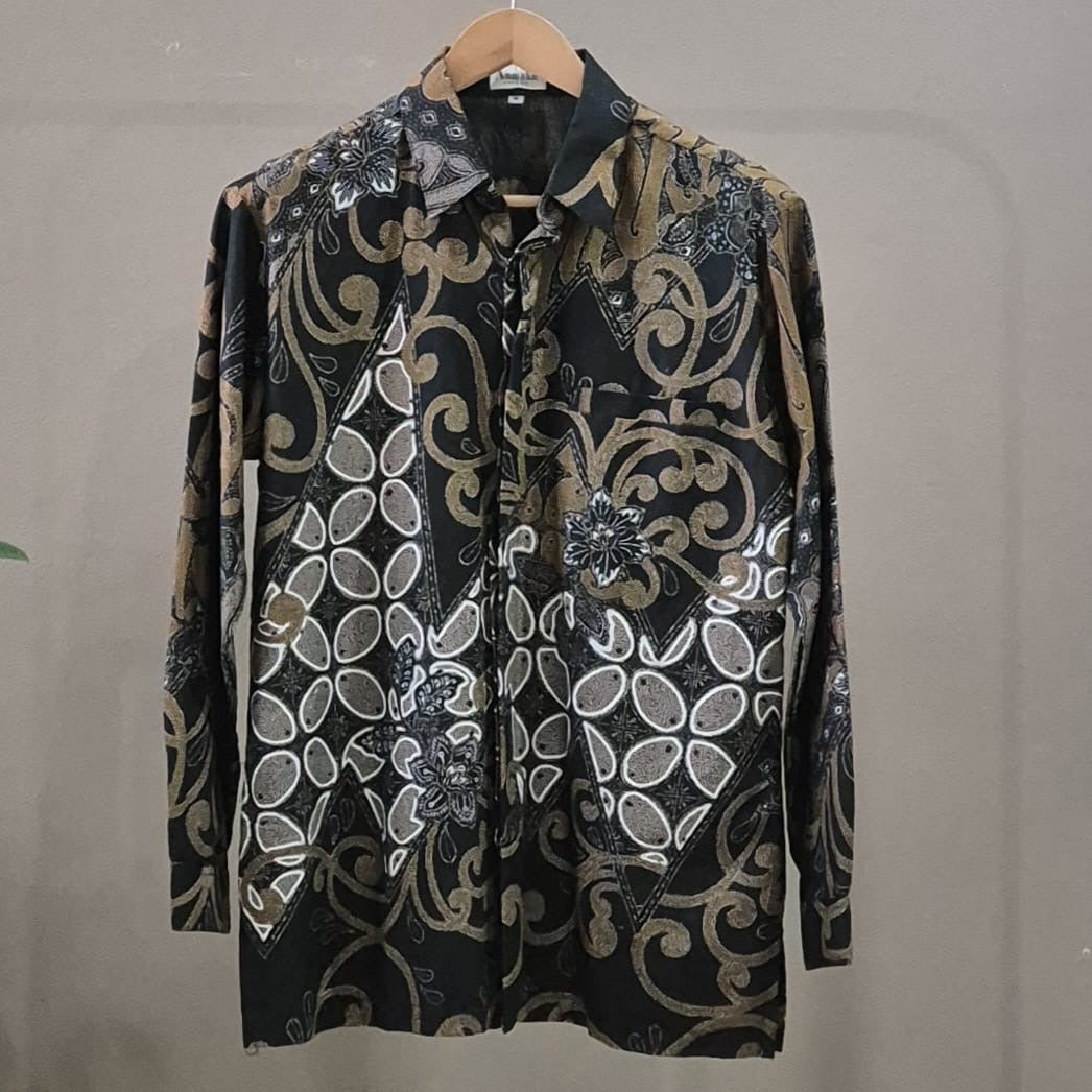 Regular Batik Men's Long Sleeve Shirt