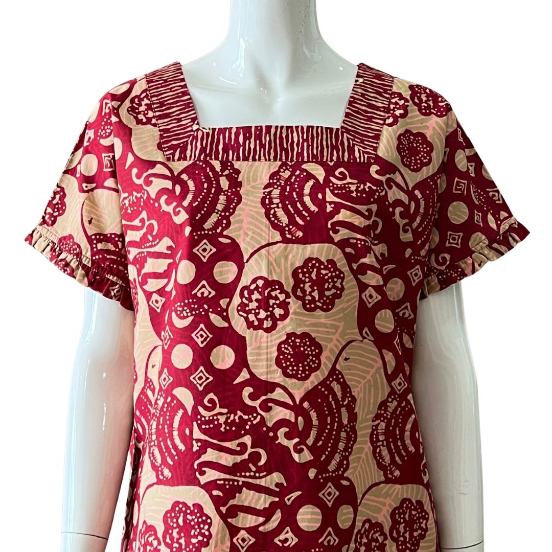 Square Neck Dress L