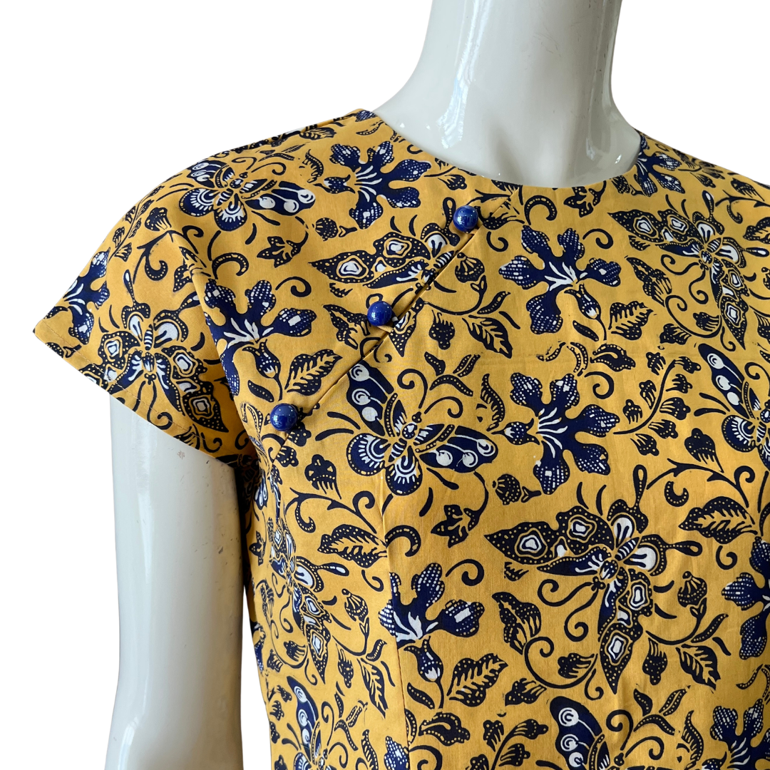 3 Button Slim Fit Dress - XS