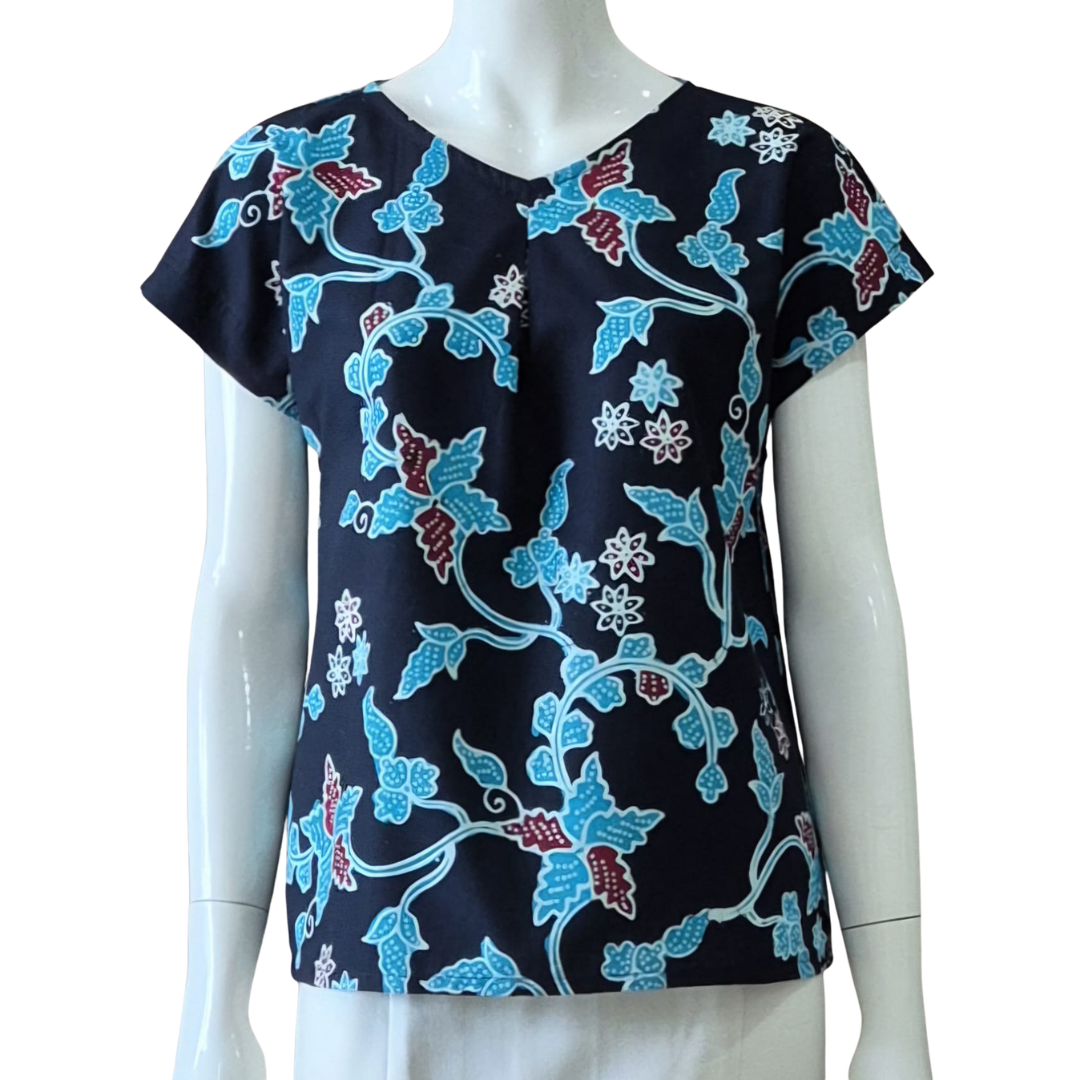 V Neck Tuck Top - XS