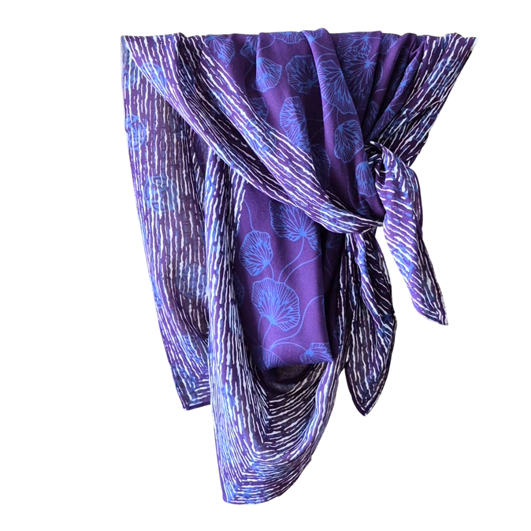 Batik Cap Square Scarf