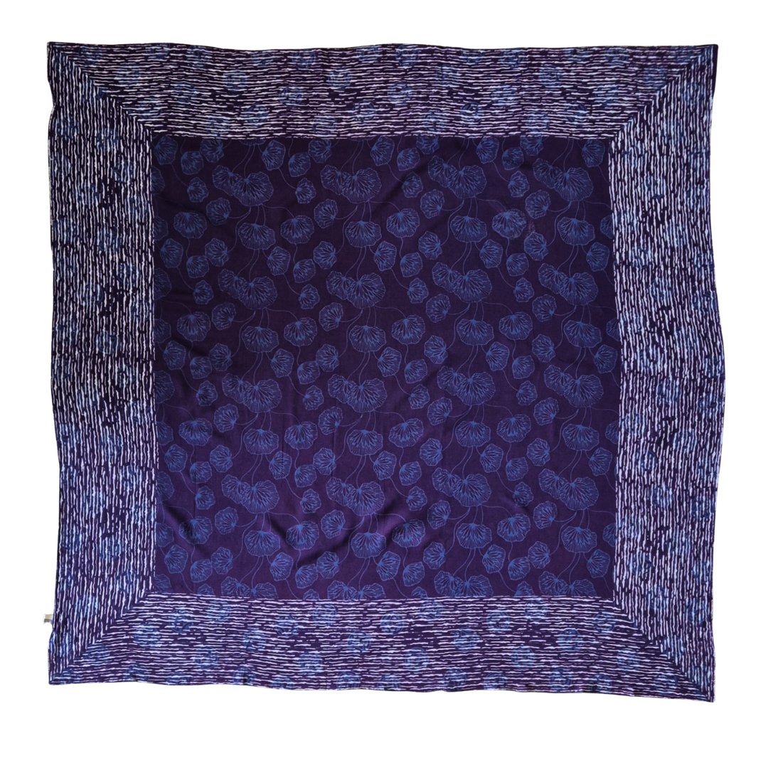 Batik Cap Square Scarf