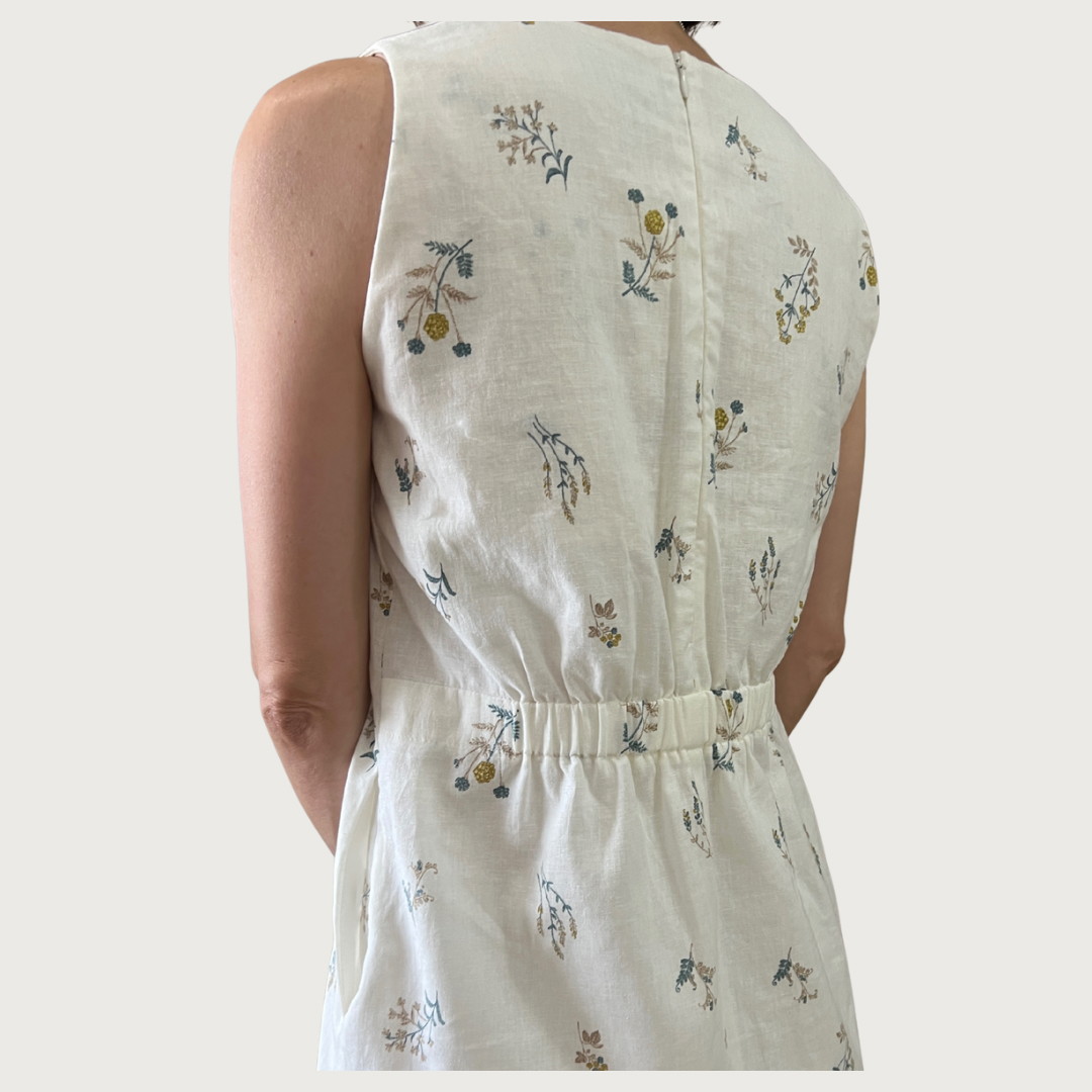 MJP Sleeveless Column Midi Dress