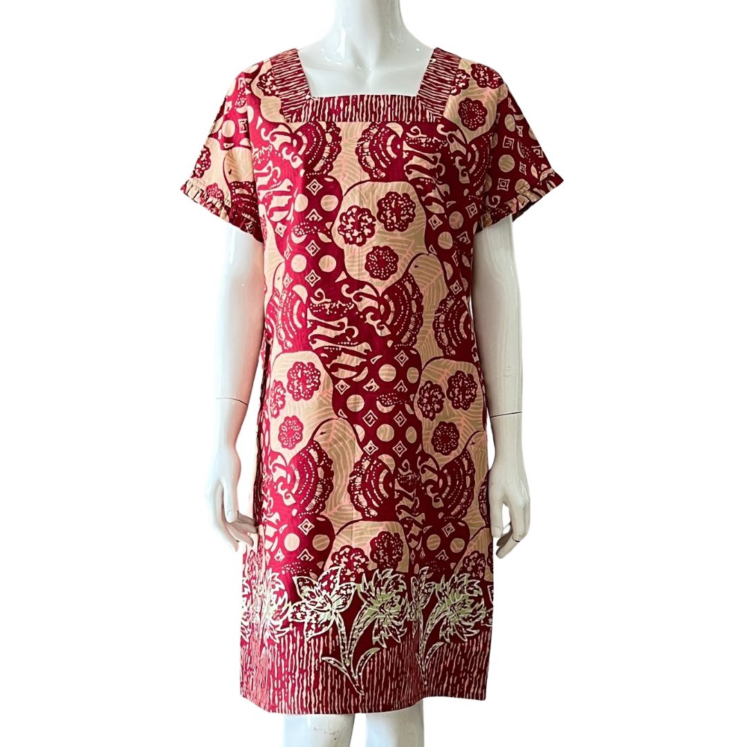 Square Neck Dress L