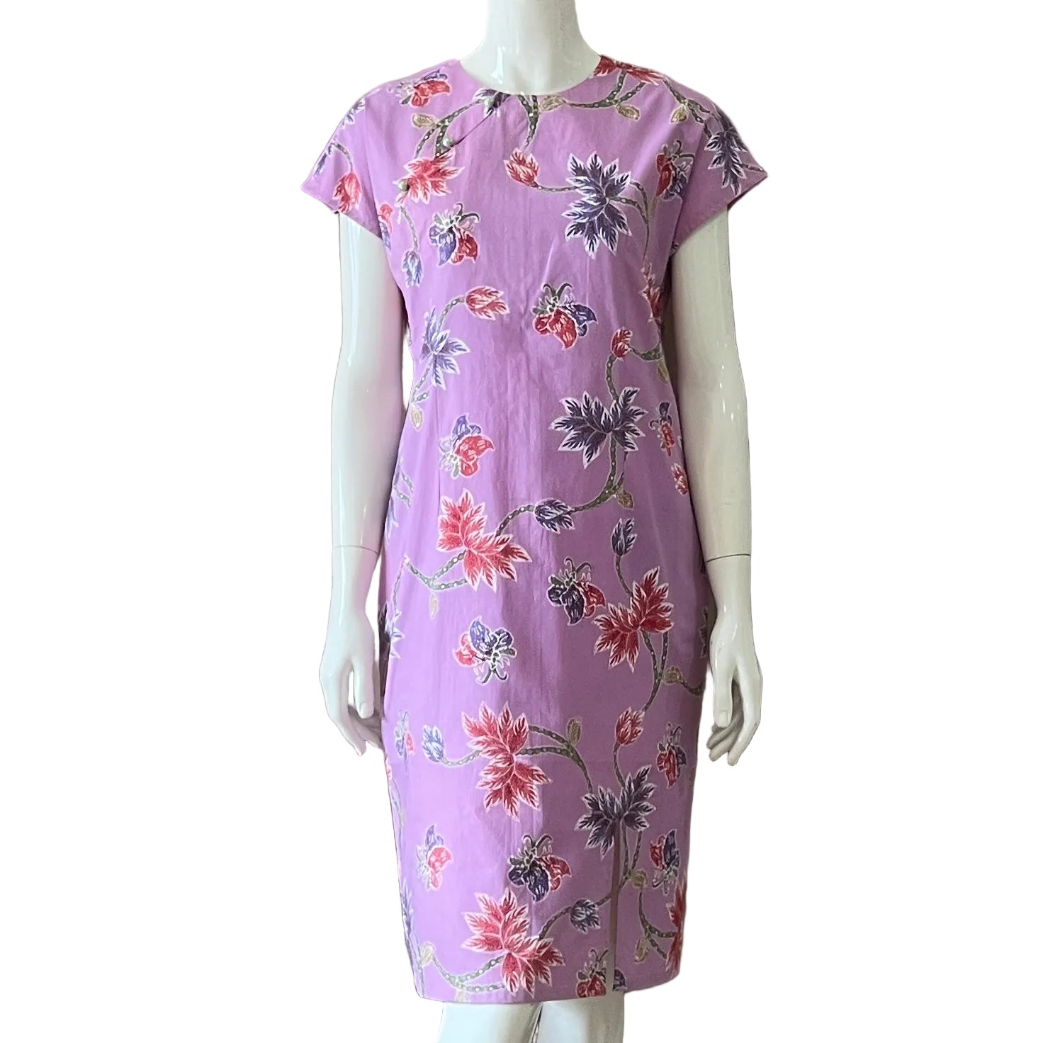 3 Button Slim Fit Dress - S