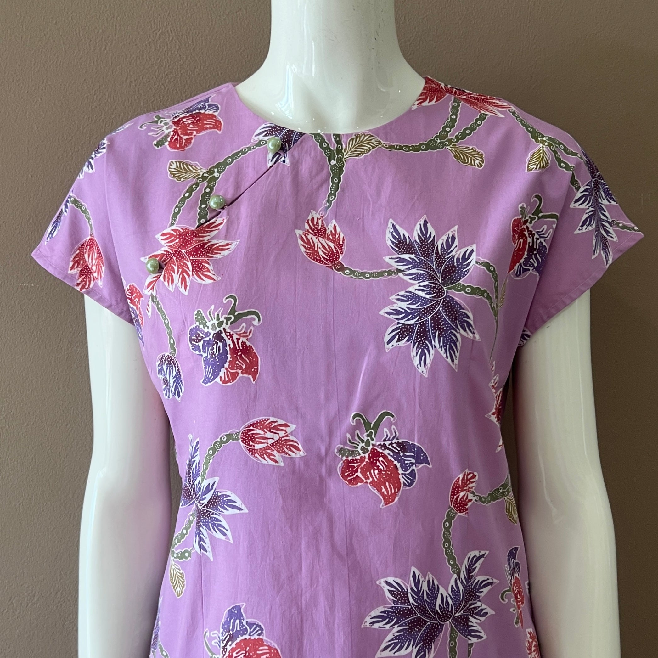 3 Button Slim Fit Dress - S