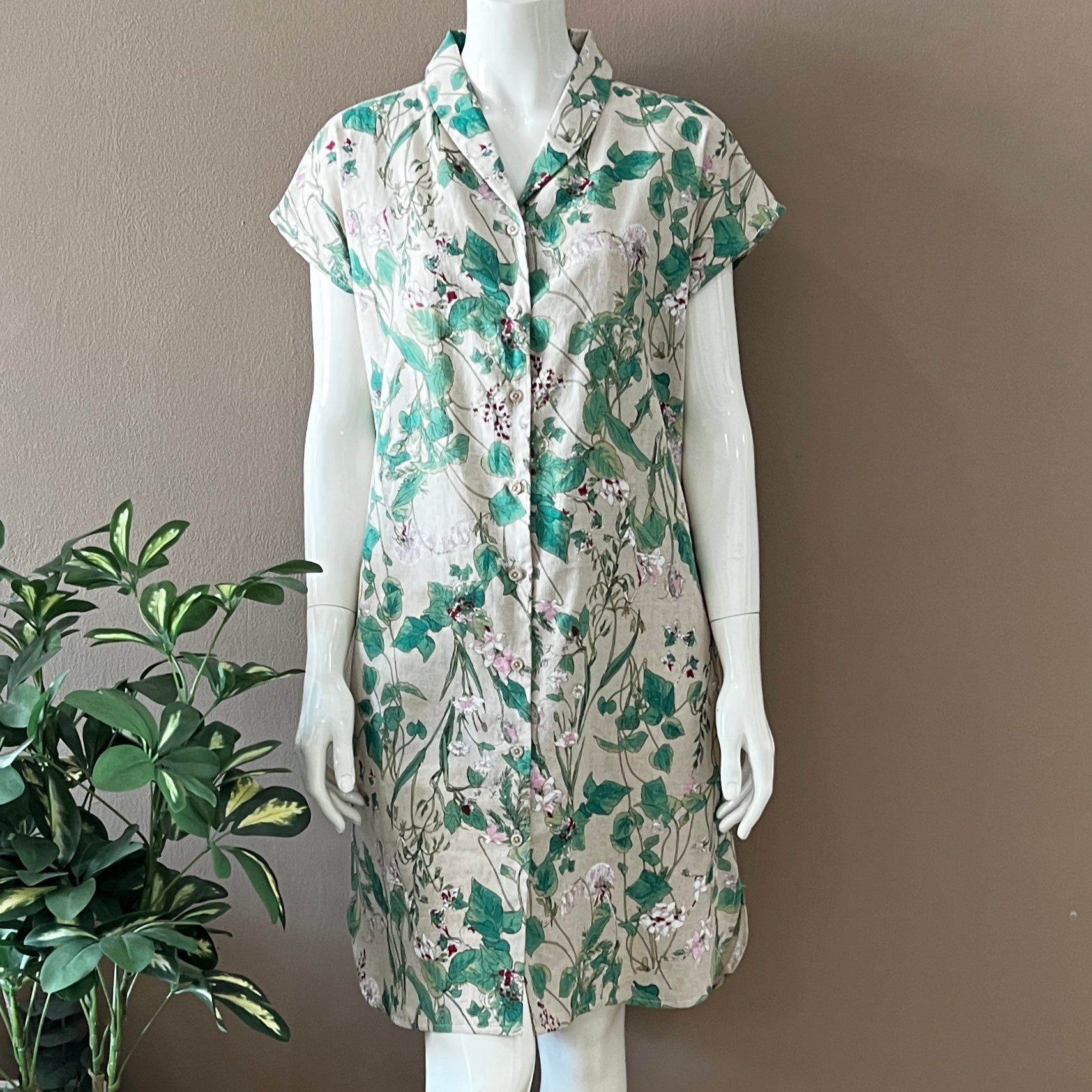 Linen Shirt Dress