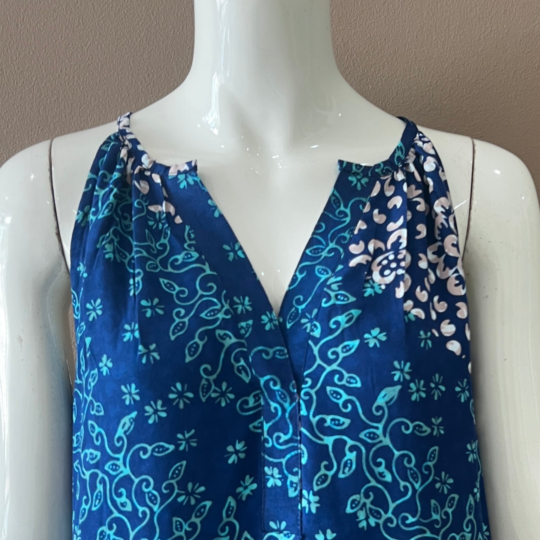 Summer Resort Maxi Dress - L