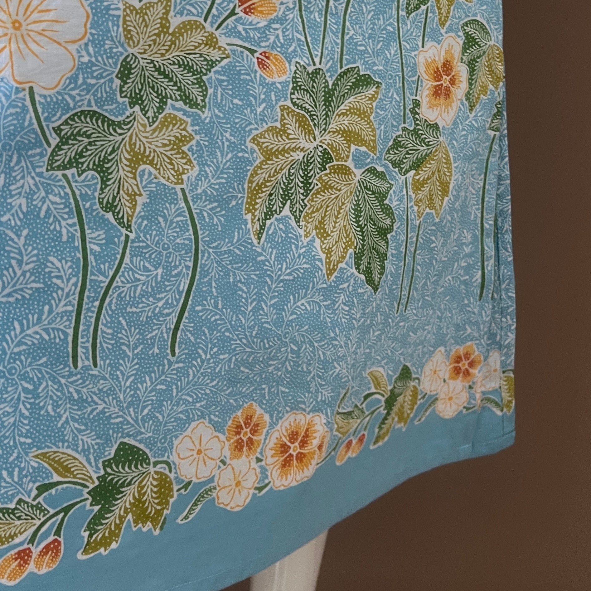 Ruffle Neck Maxi Dress S