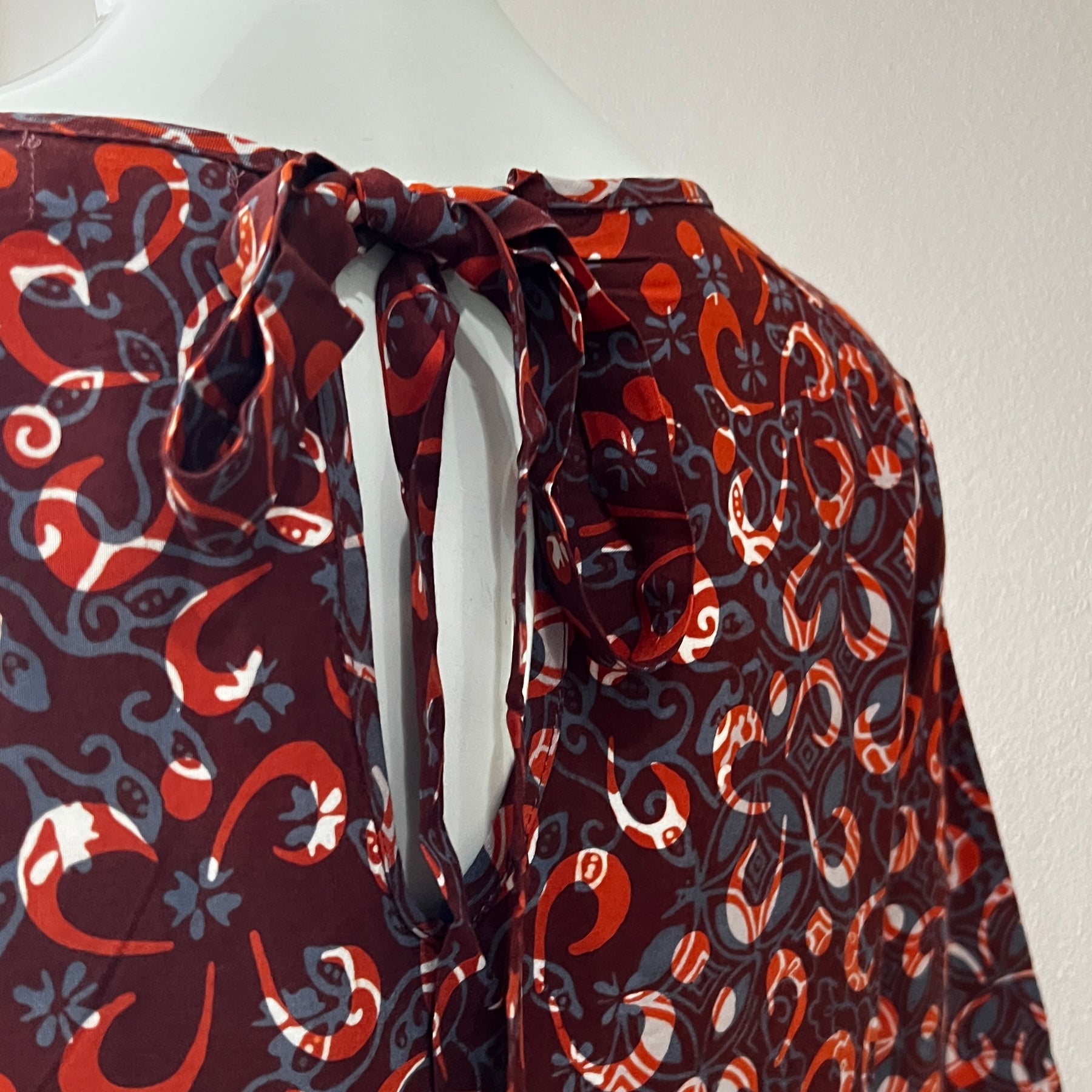 Back Ribbon Dress - XS