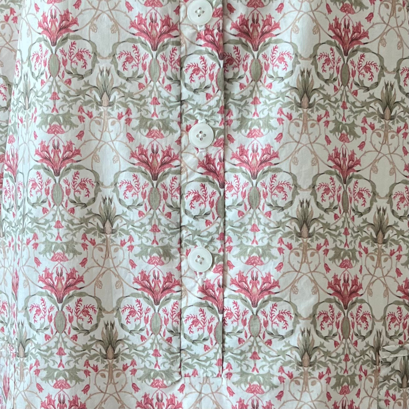 3/4 Sleeve Night Dress Template