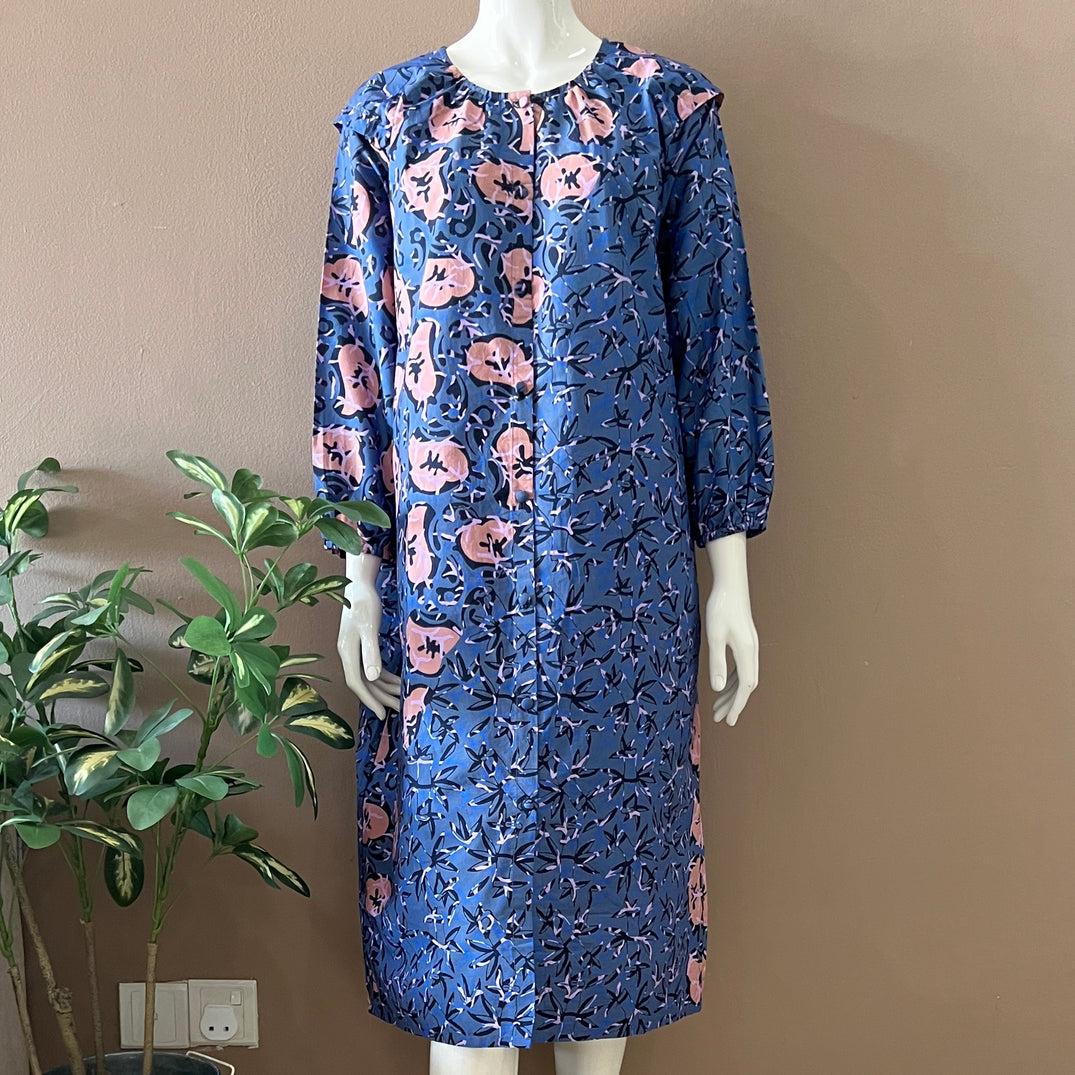 V Neck Short Sleeve Top - L