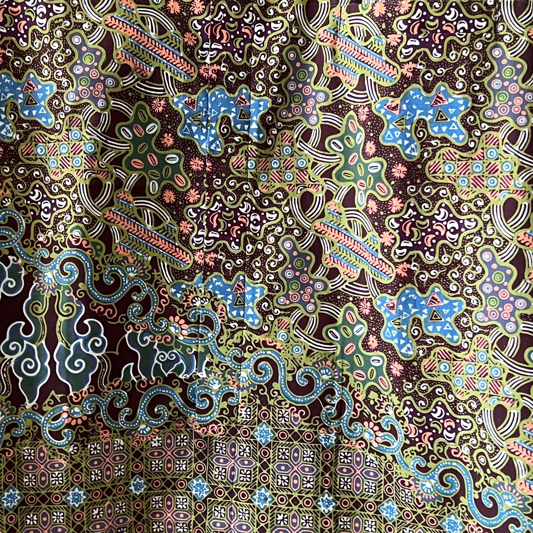 Regular Batik Men's Short Sleeve Shirt - XXL