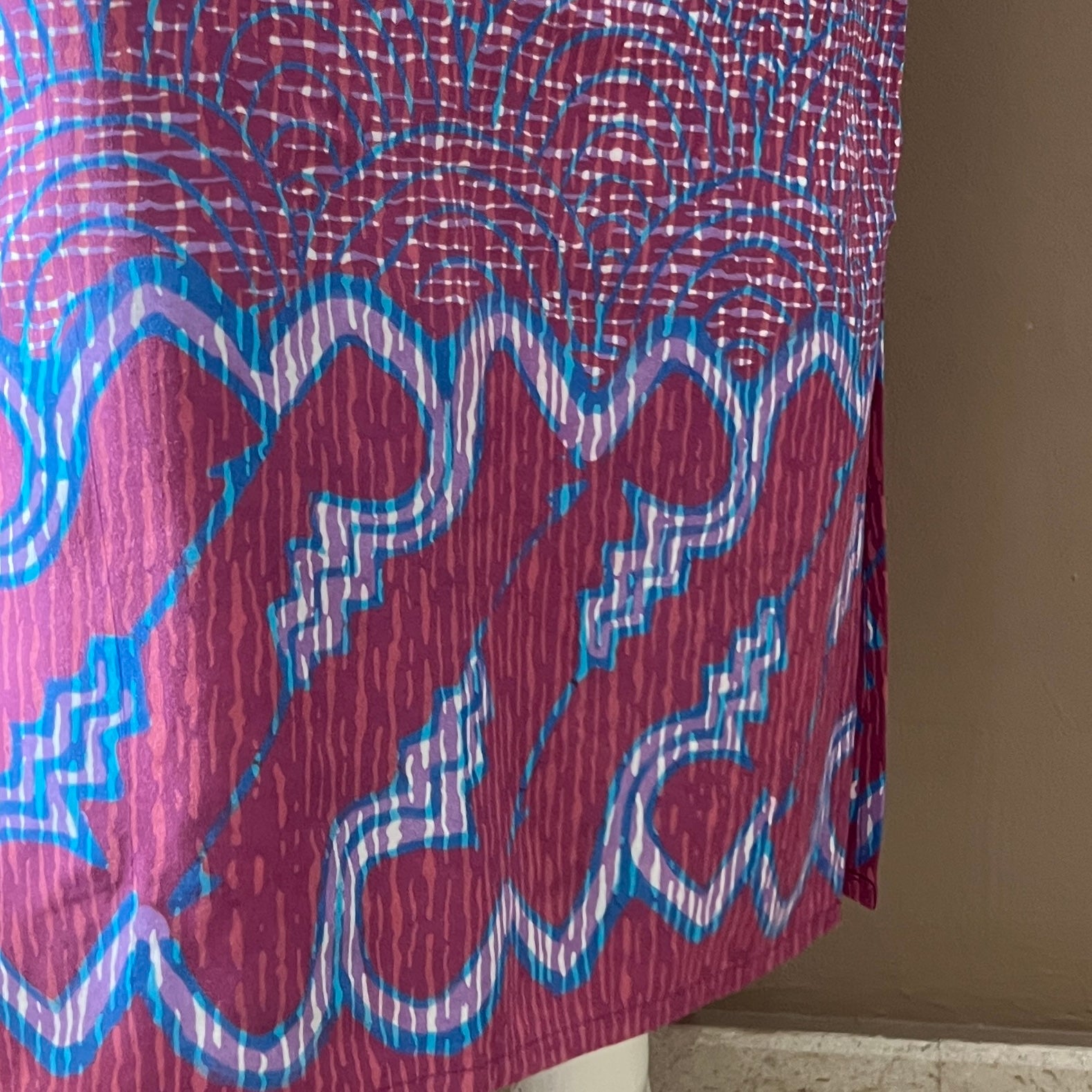 Summer Resort Maxi Dress - L