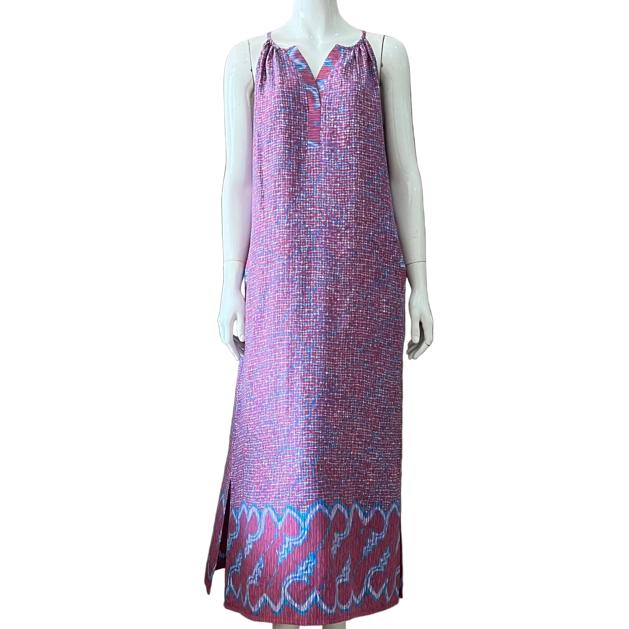 Summer Resort Maxi Dress - L