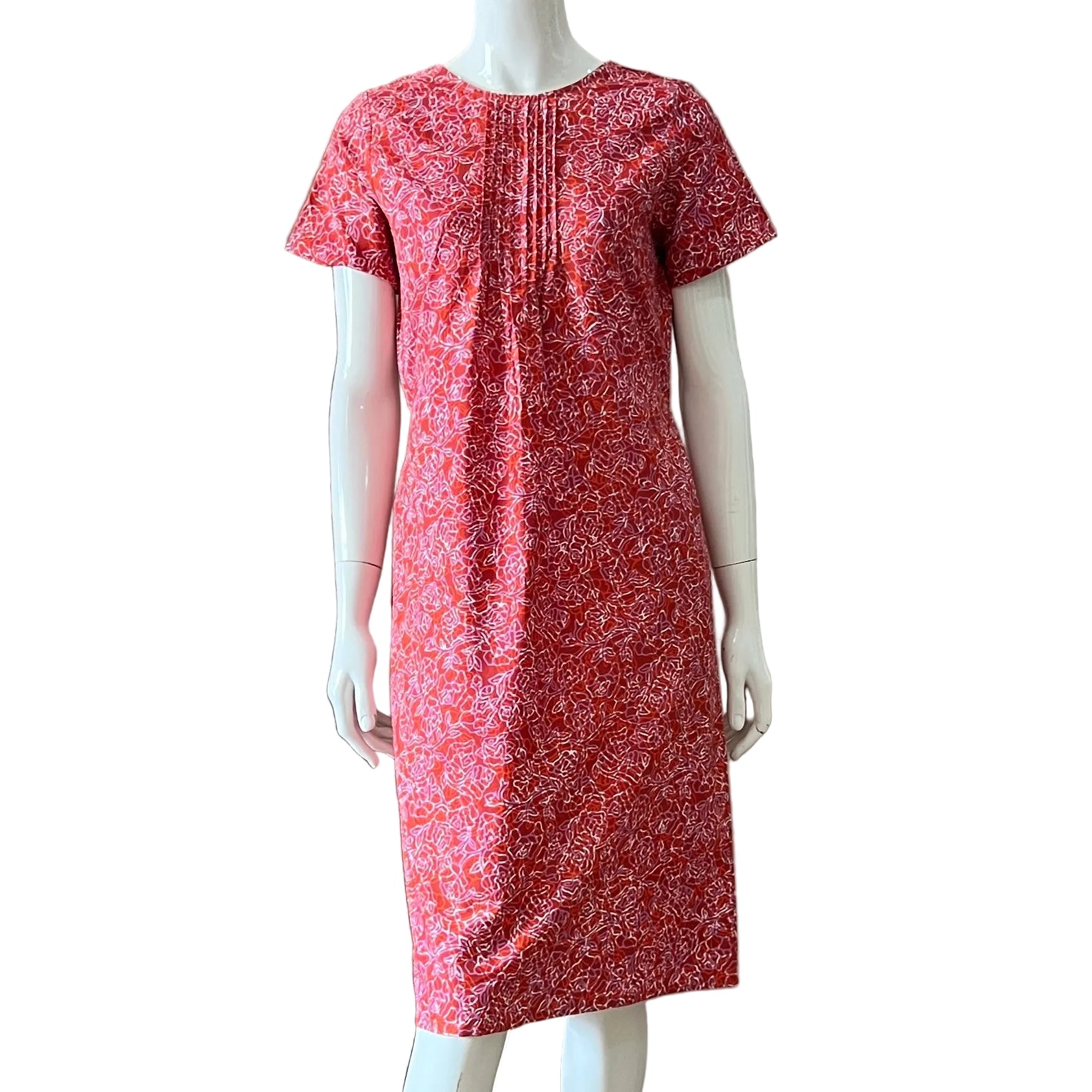 Front Pintuck Dress - S