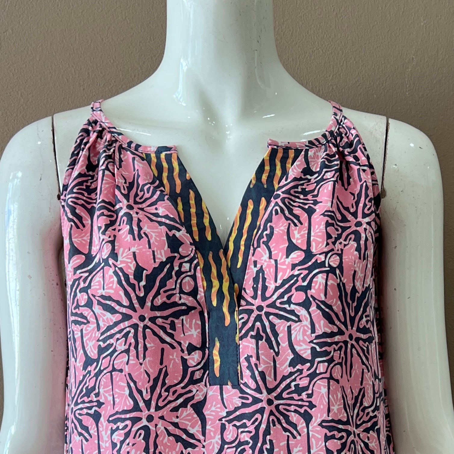Summer Resort Maxi Dress XS