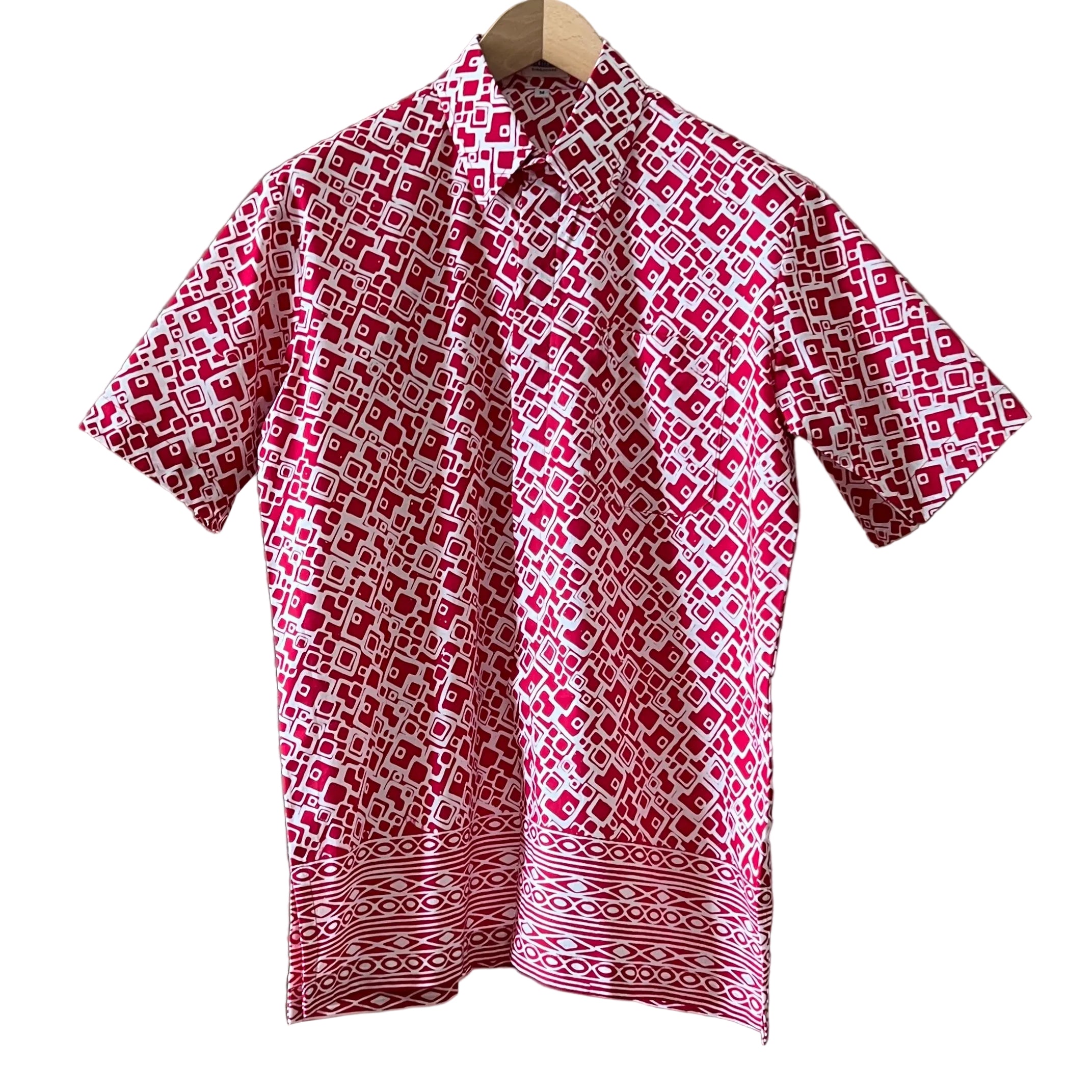 Regular Batik Men's Short Sleeve Shirt