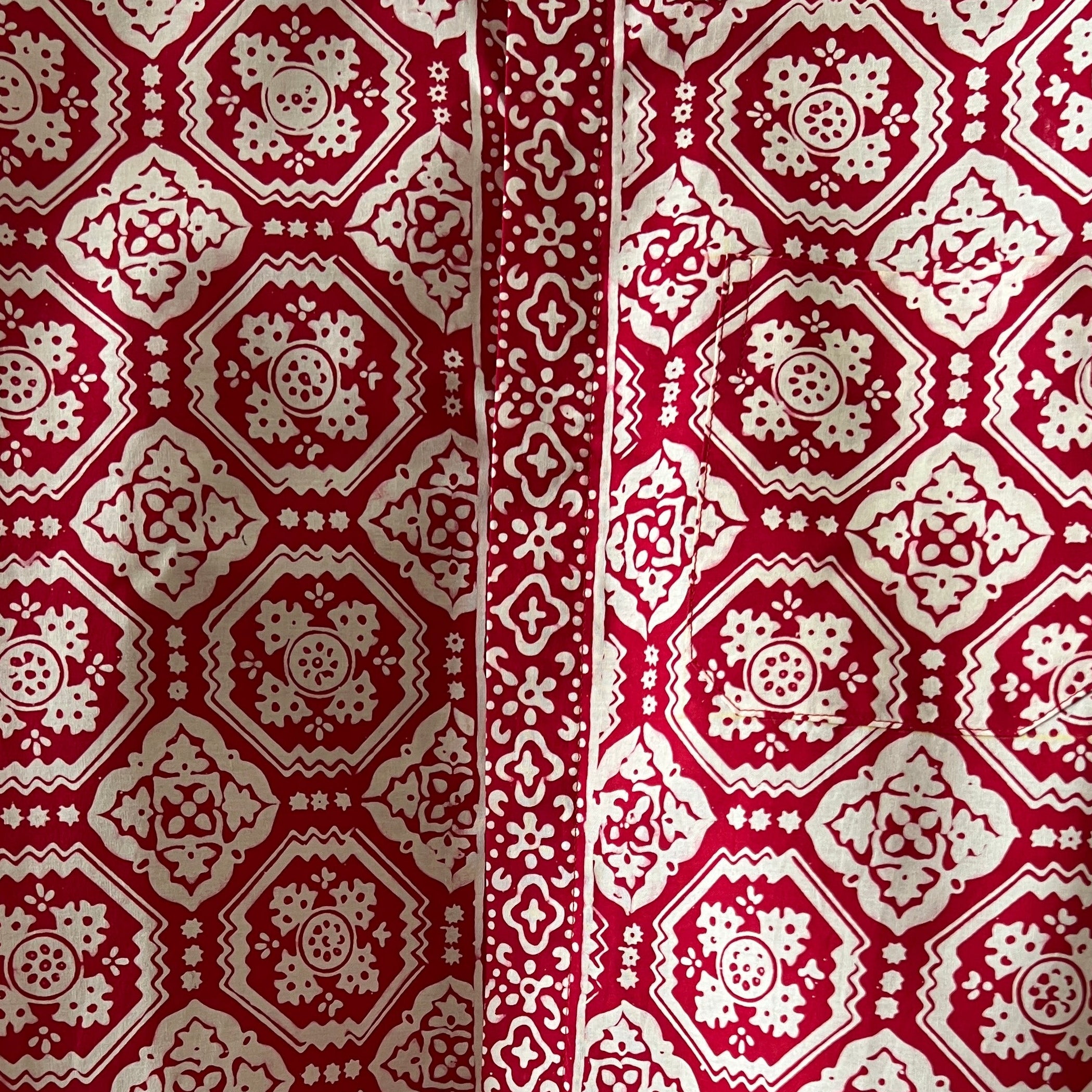 Regular Batik Men's Long Sleeve Shirt