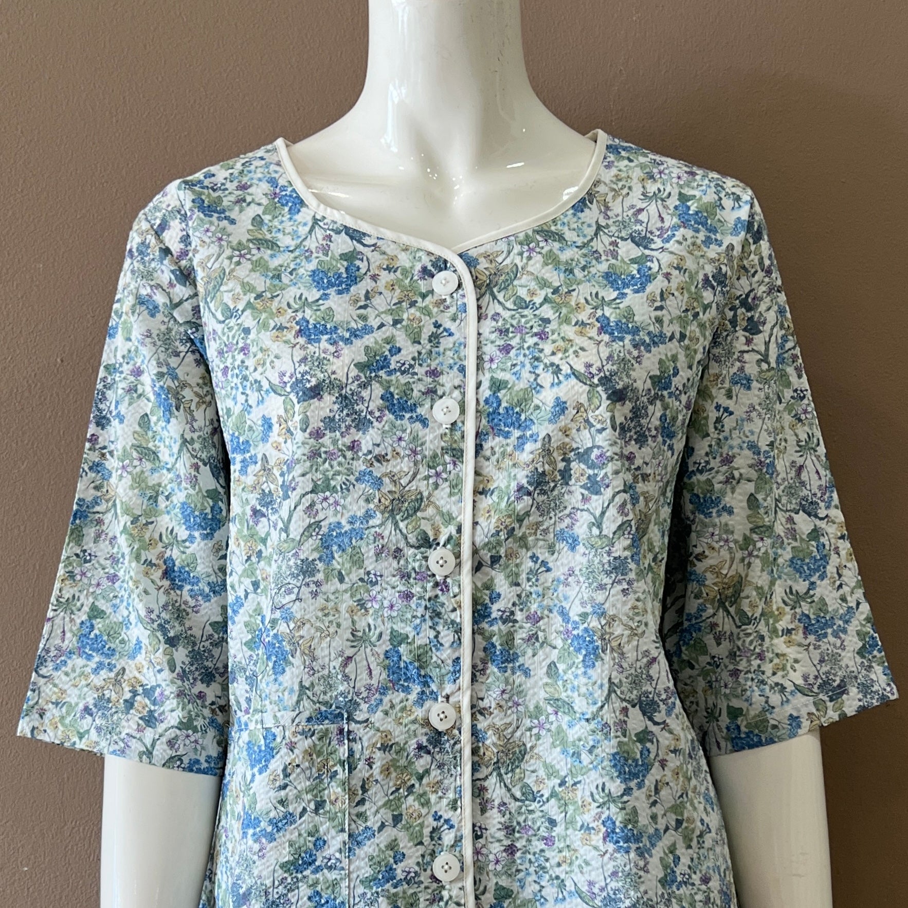 3/4 Sleeve Pyjamas with Trim