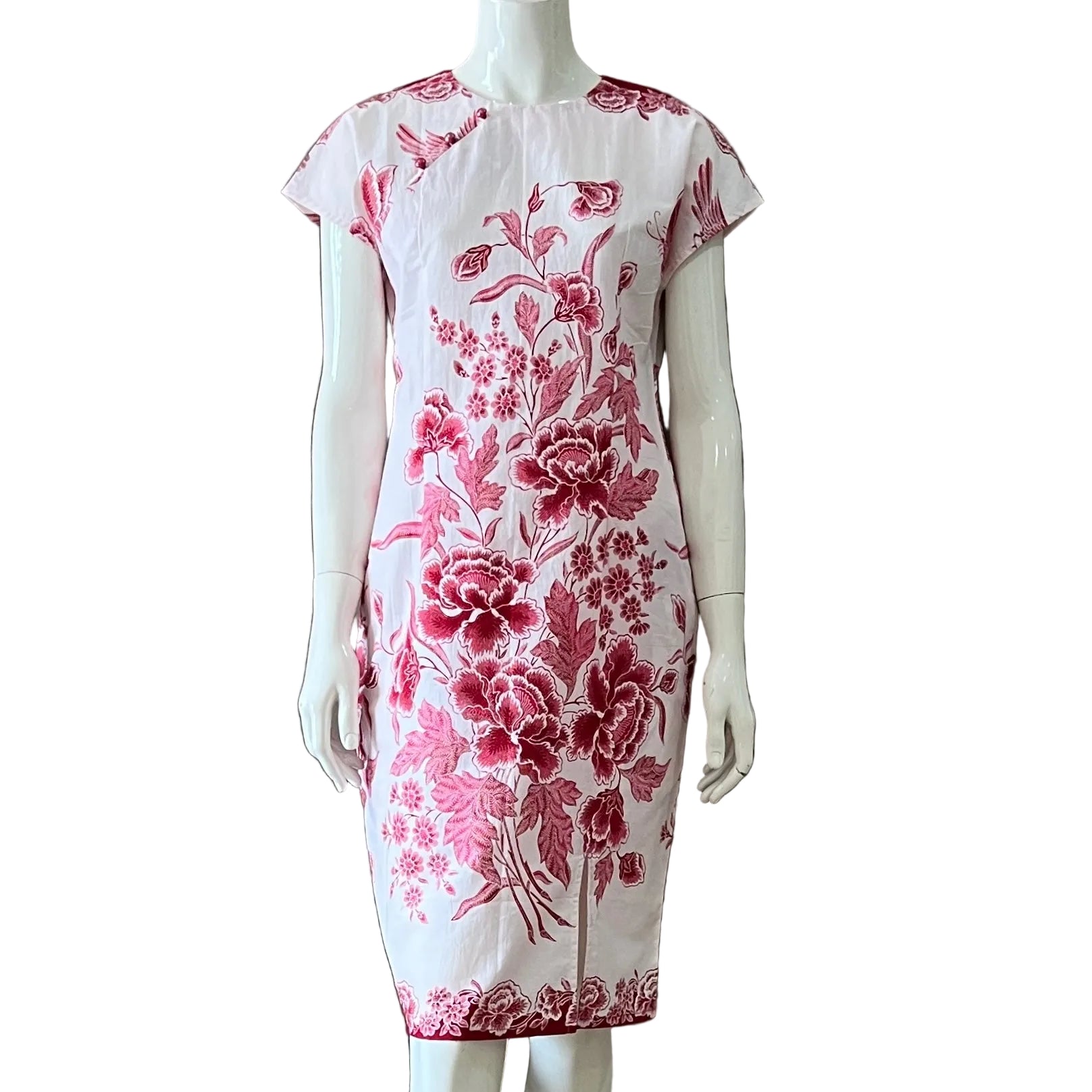 3 Button Slim Fit Dress - S