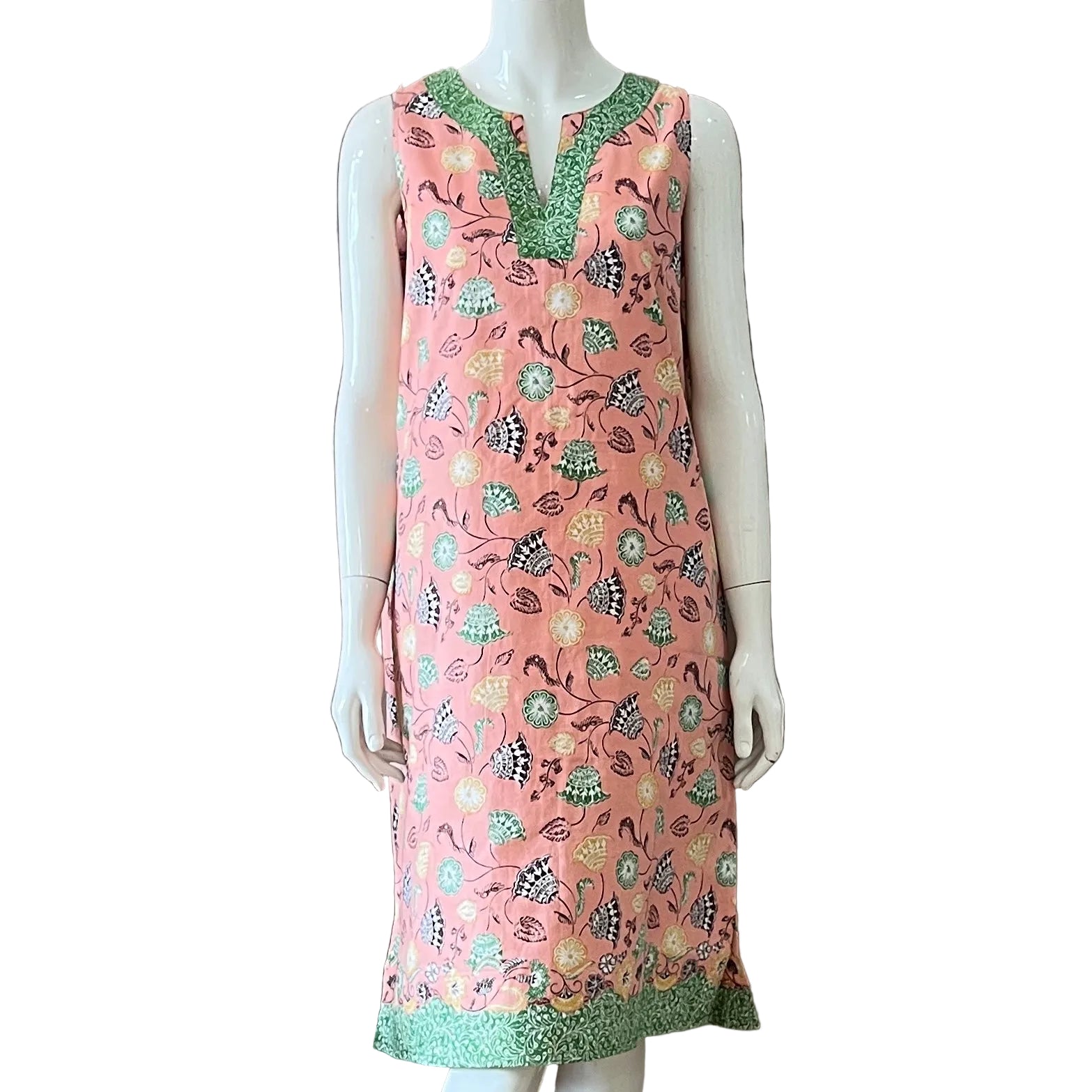 Classic Sleeveless Dress - L