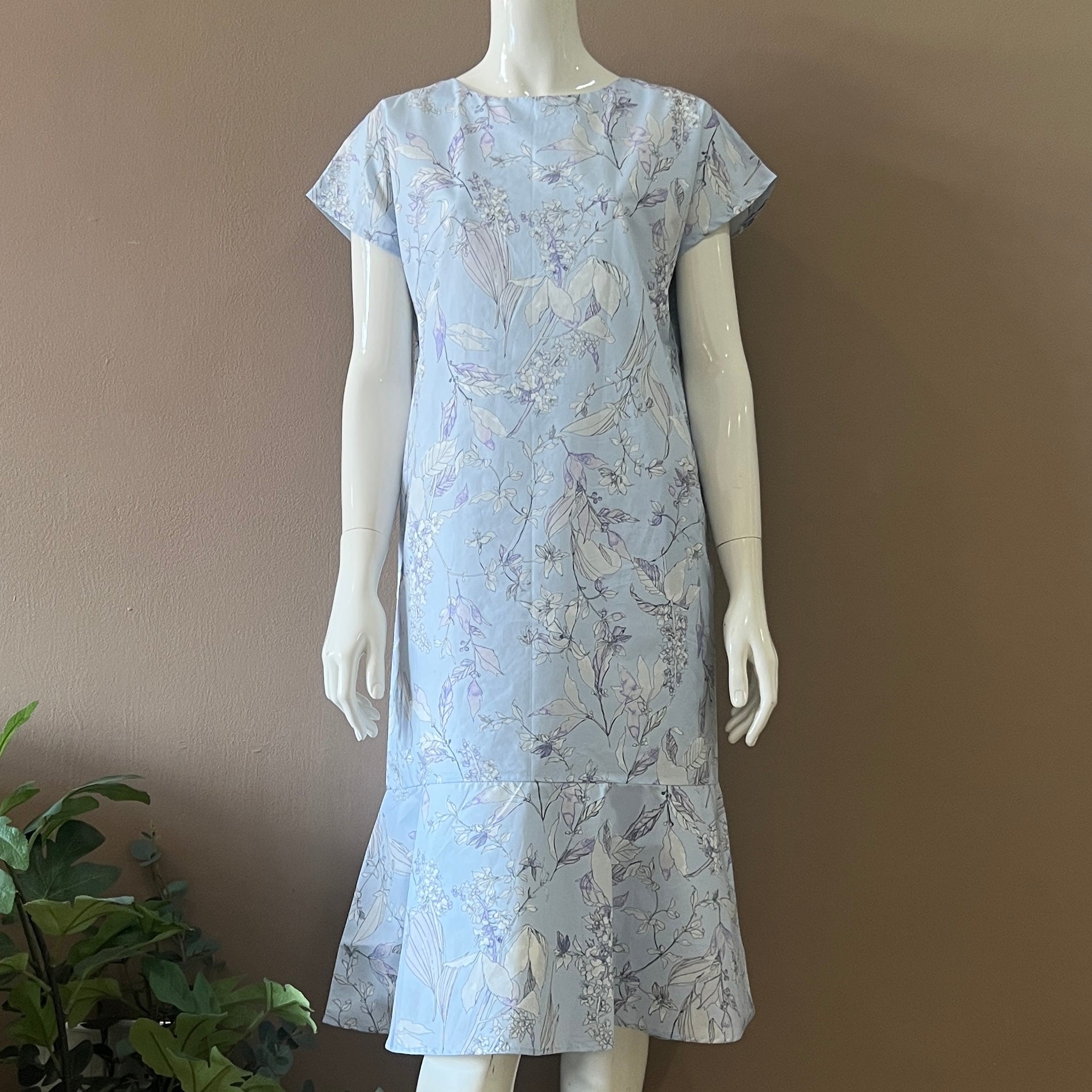 JP Spring Flare Midi Dress