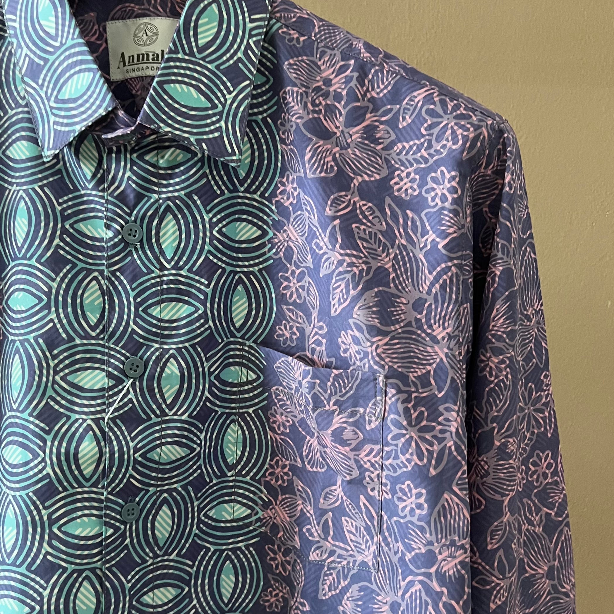 Batik Men's Long Sleeve Shirt