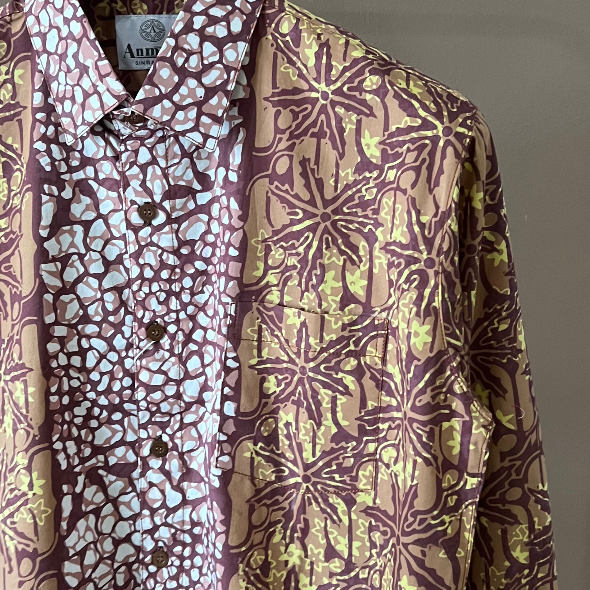 Batik Men's Long Sleeve Shirt