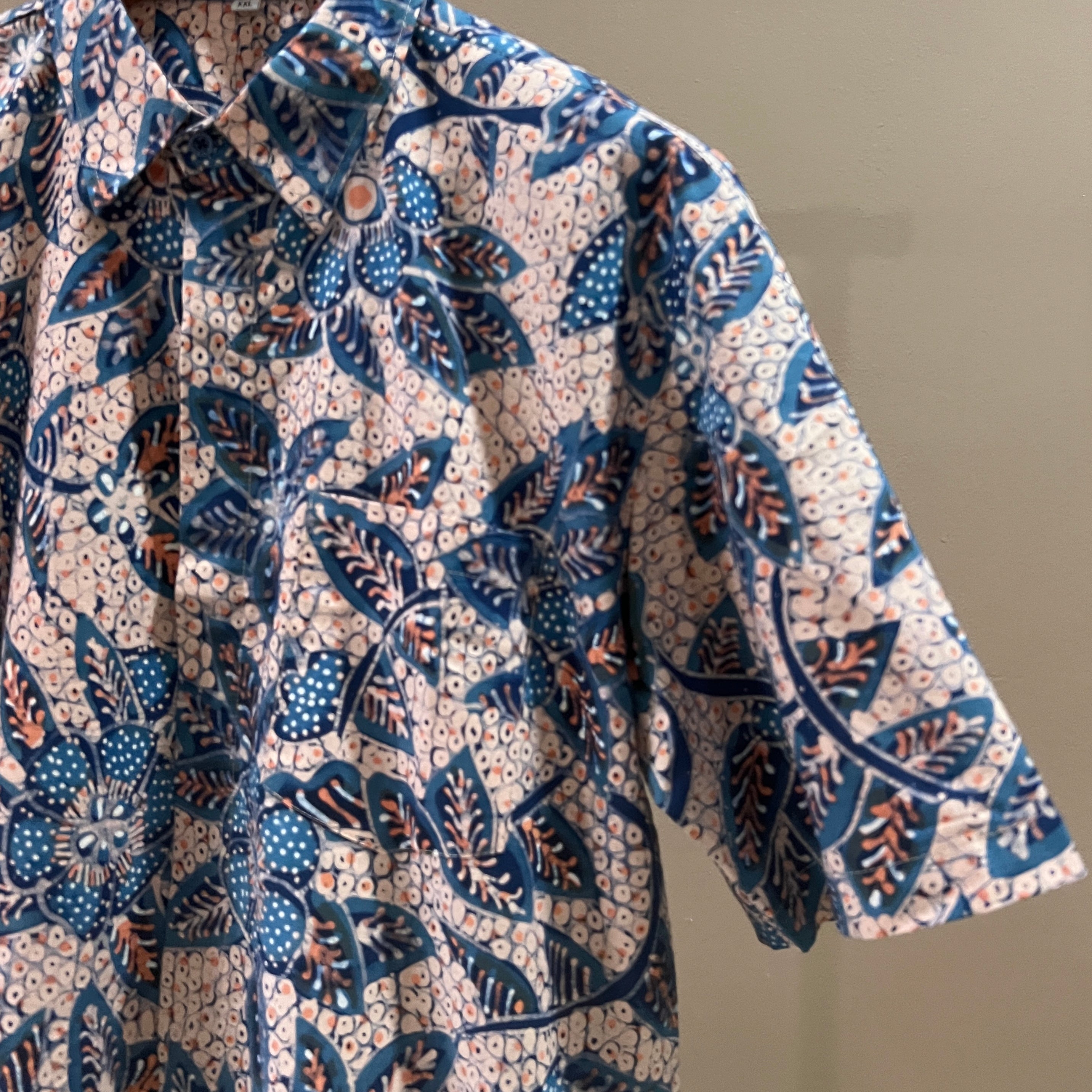 Premium Batik Tulis Select Men's Shirt - XXL