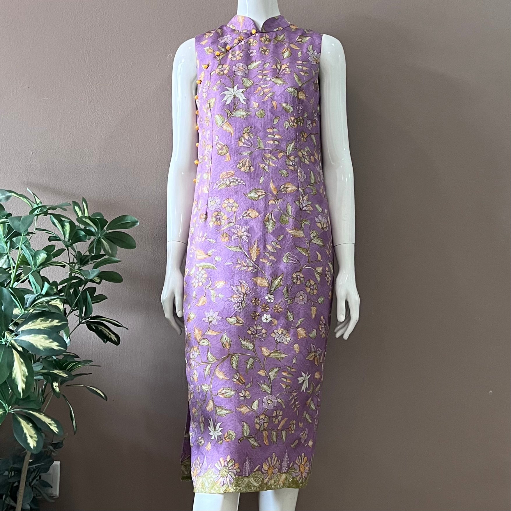 ATBM Cheongsam Midi Dress - XS