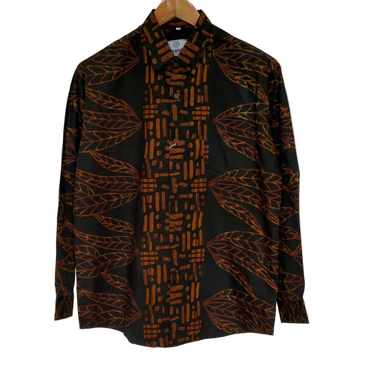 Batik Men's Long Sleeve Shirt - XL