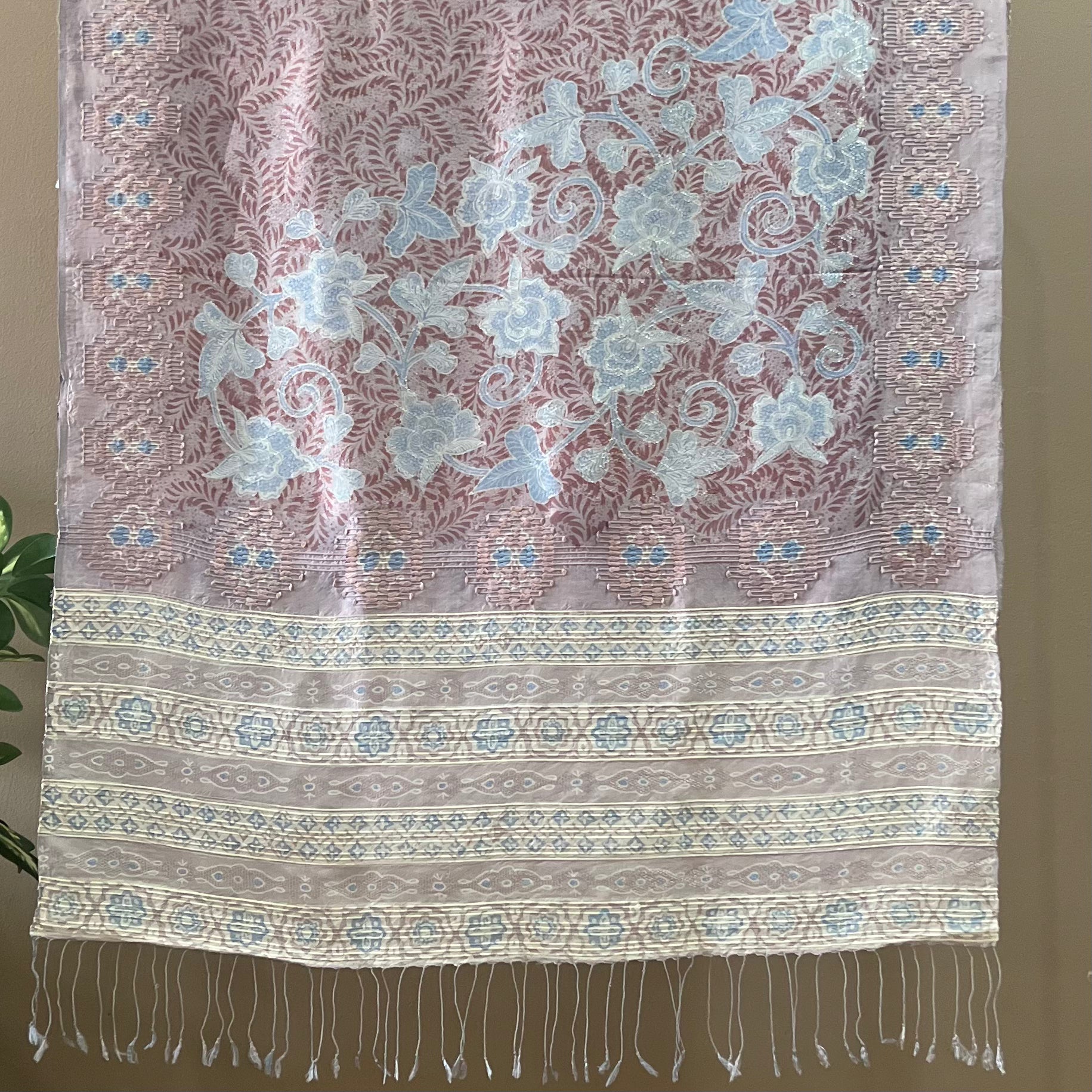 Batik Tulis ATBM Silk Scarf - Large