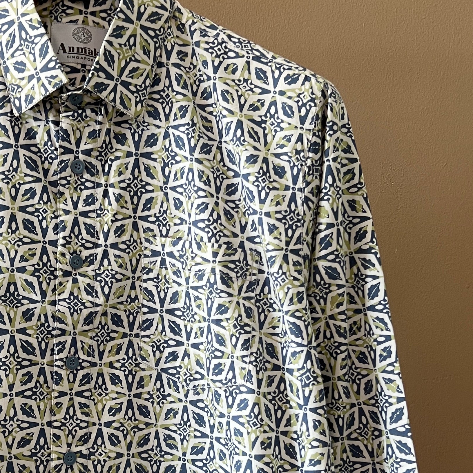 Batik Men's Long Sleeve Shirt