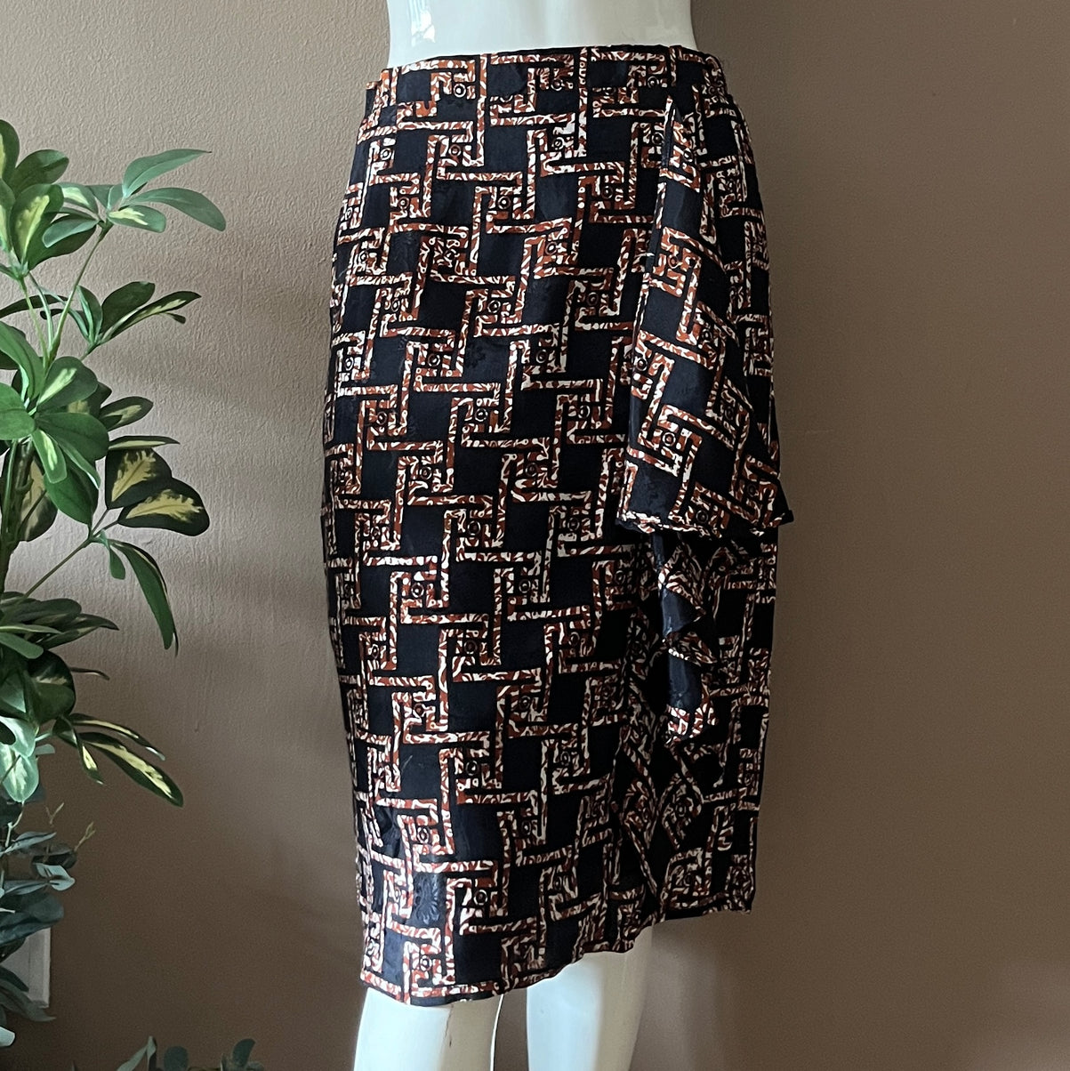 Linen Empire Waist Dress