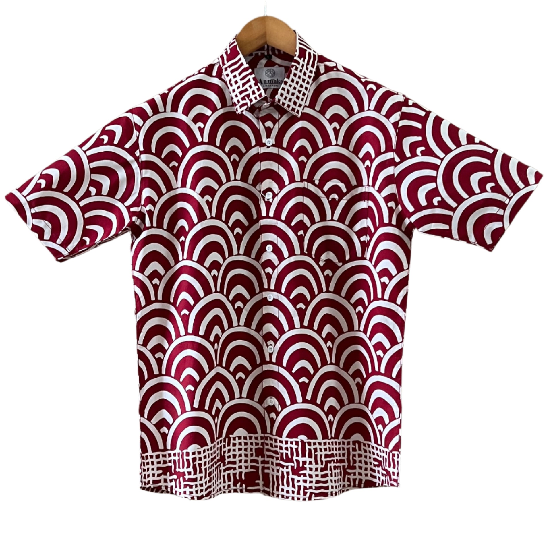 Batik Men's Short Sleeve Shirt