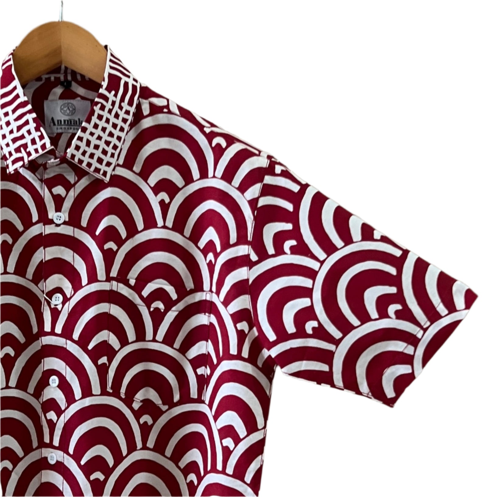 Batik Men's Short Sleeve Shirt