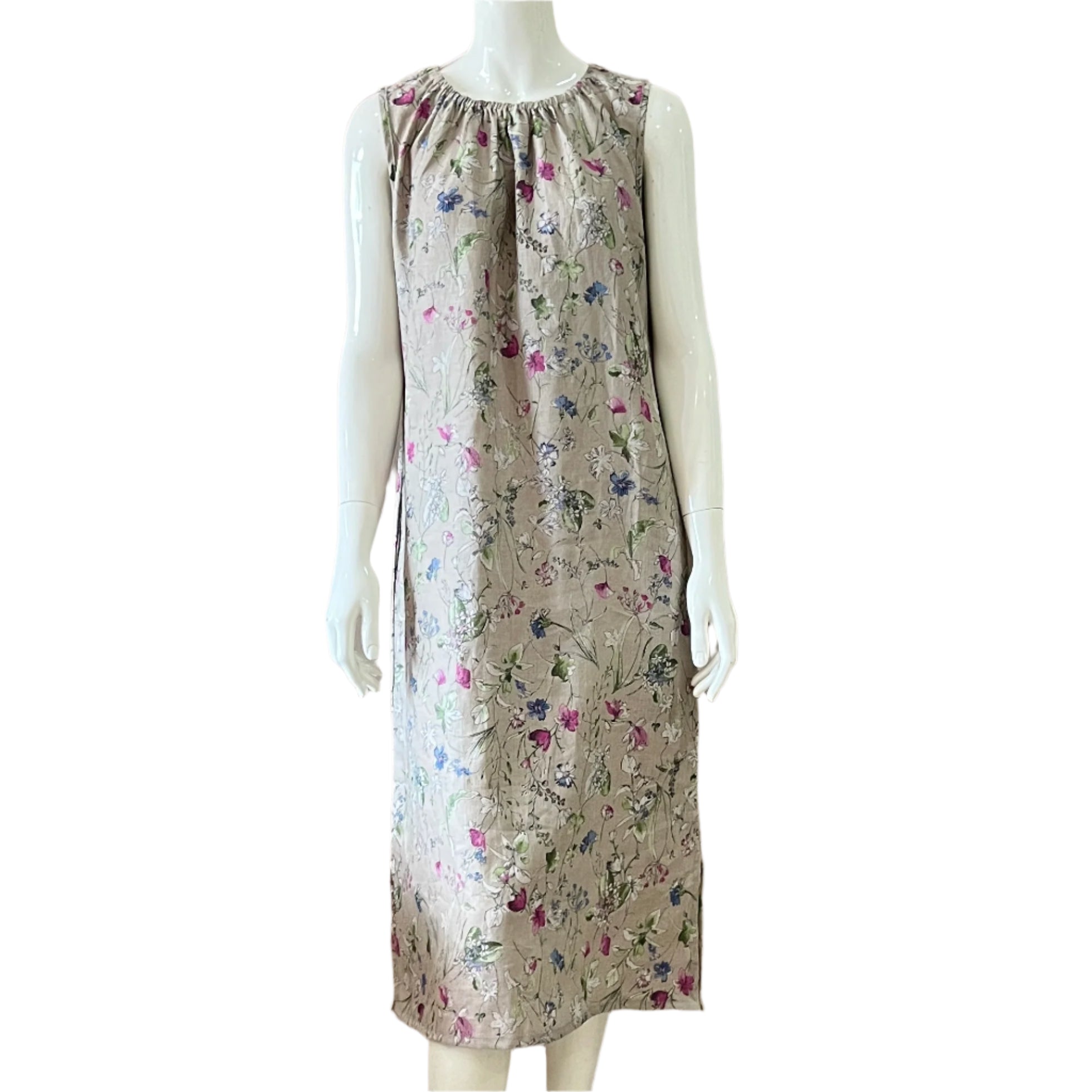 JP Gathered Neckline Dress