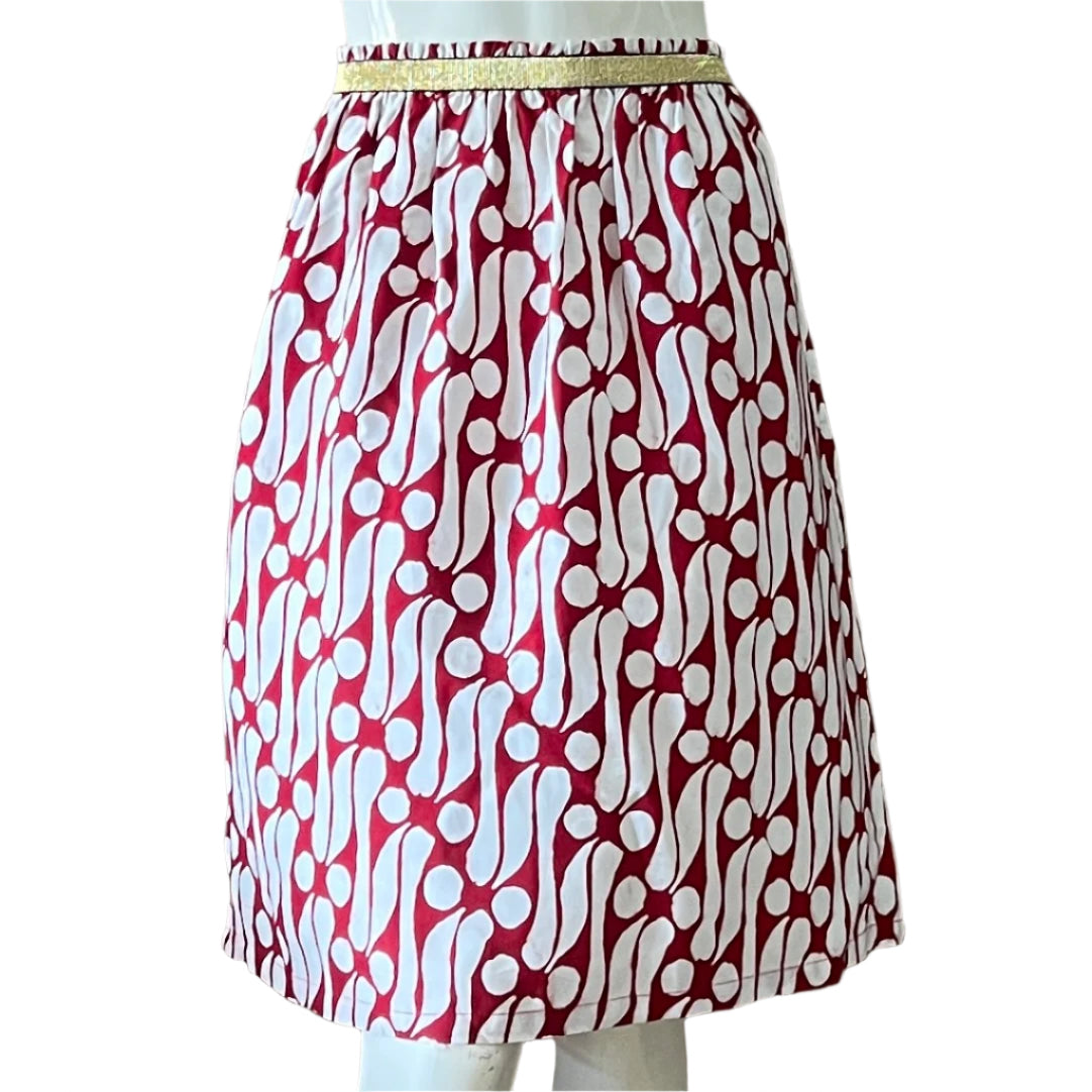 Elastic Waistband Skirt