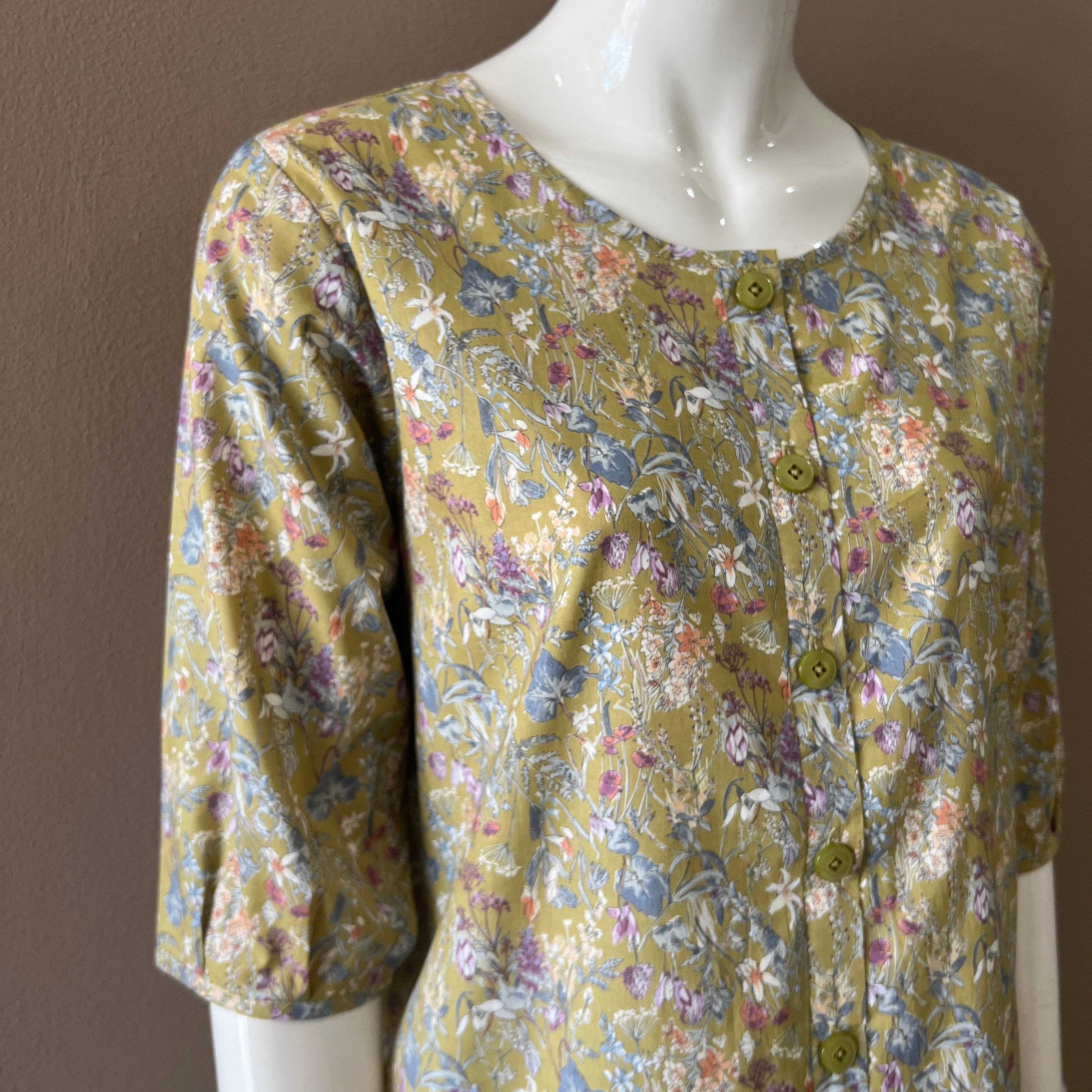 3/4 Sleeve Night Dress