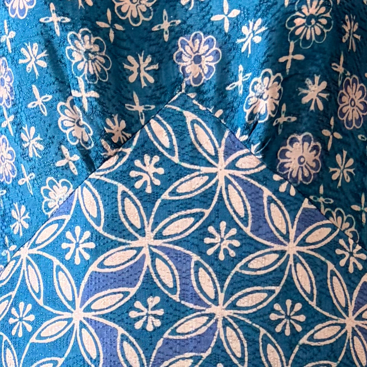 Cheongsam Flare Midi Dress - XS