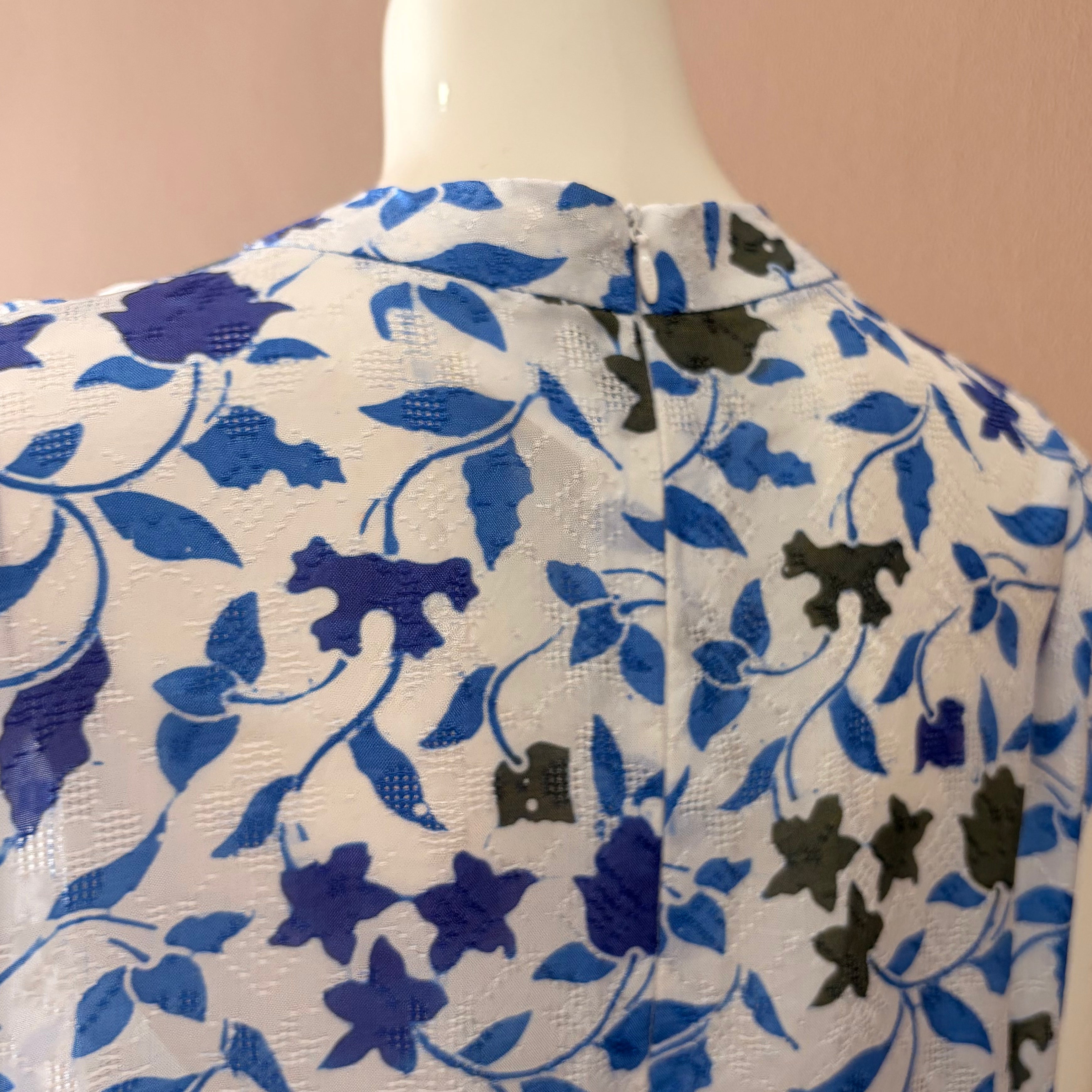 Cheongsam Flare Midi Dress - XL