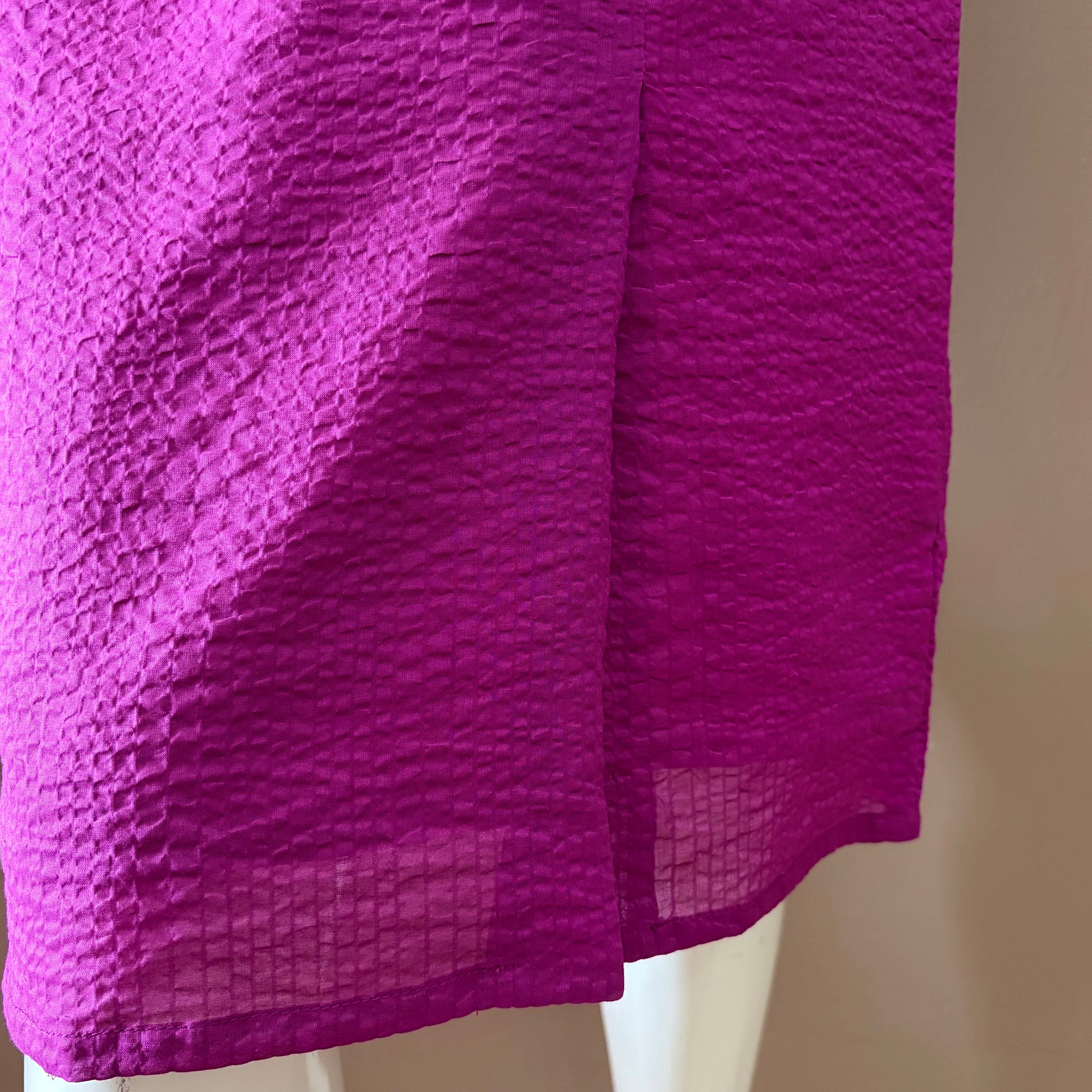 JP Ripple Side Button Skirt