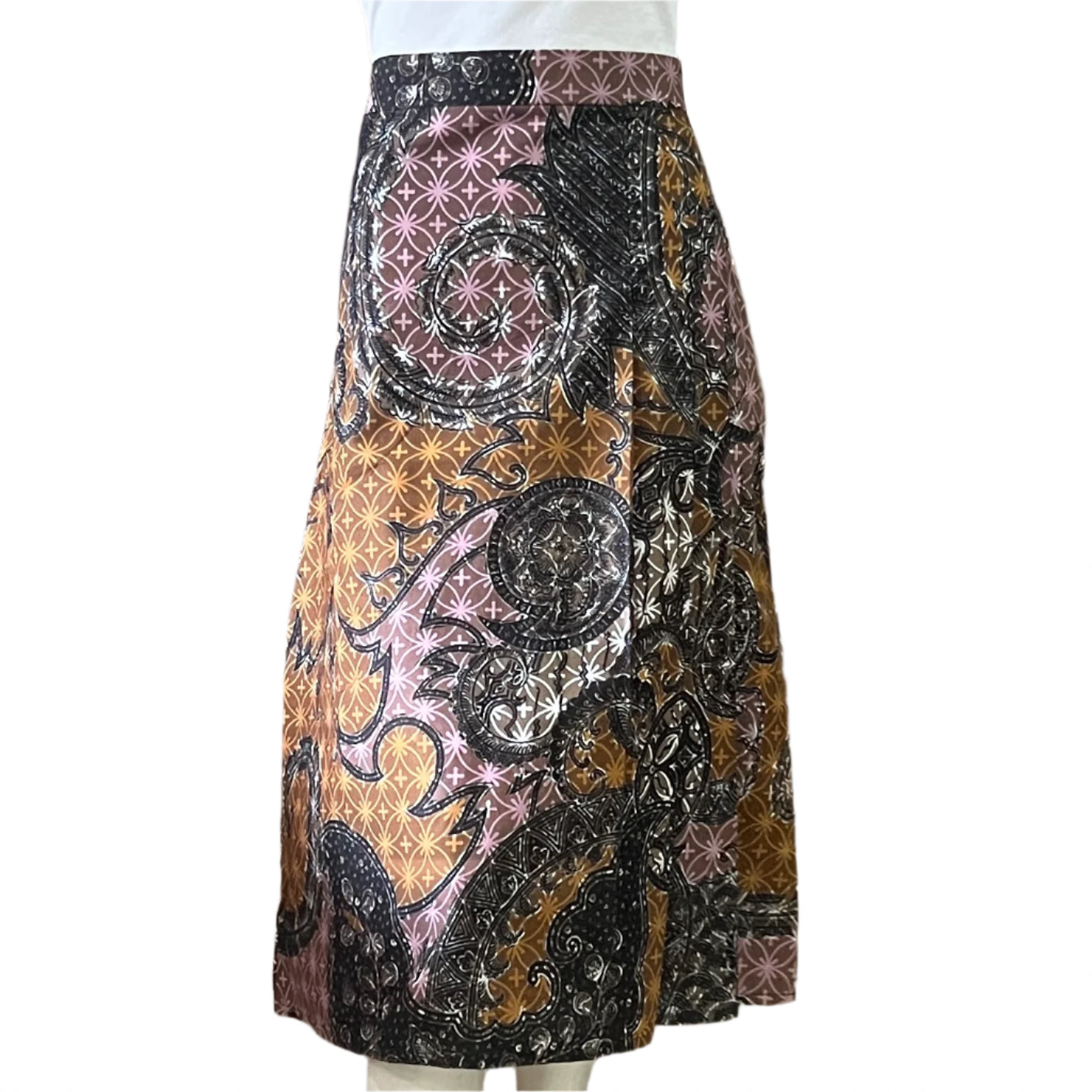 Side Pleated Skirt - XL