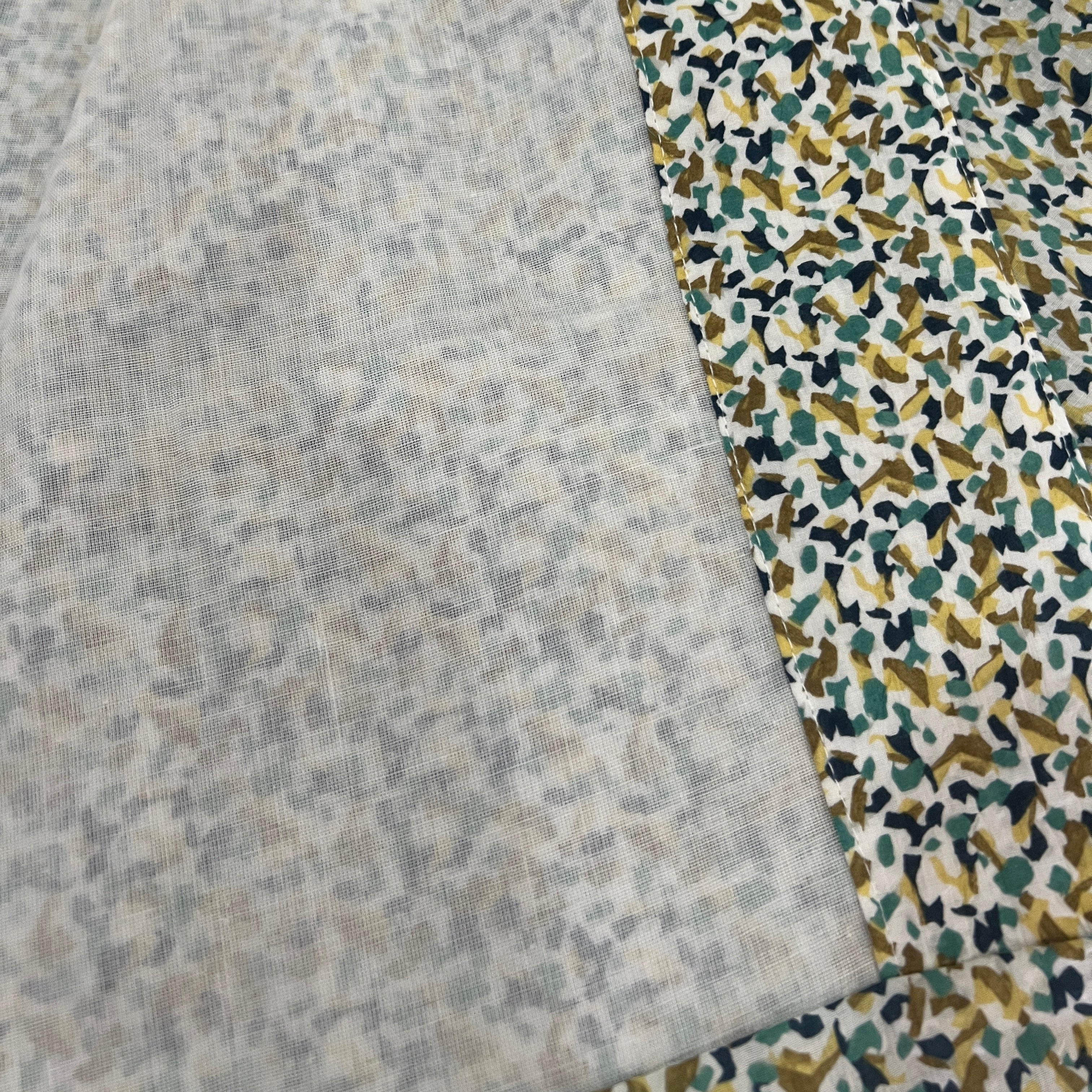 JP Kimono Jacket - Green Dots