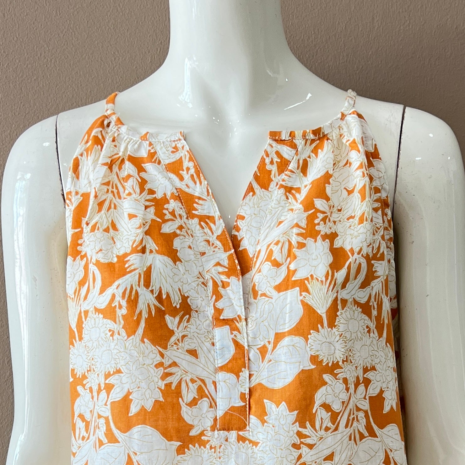 Linen Summer Resort Dress